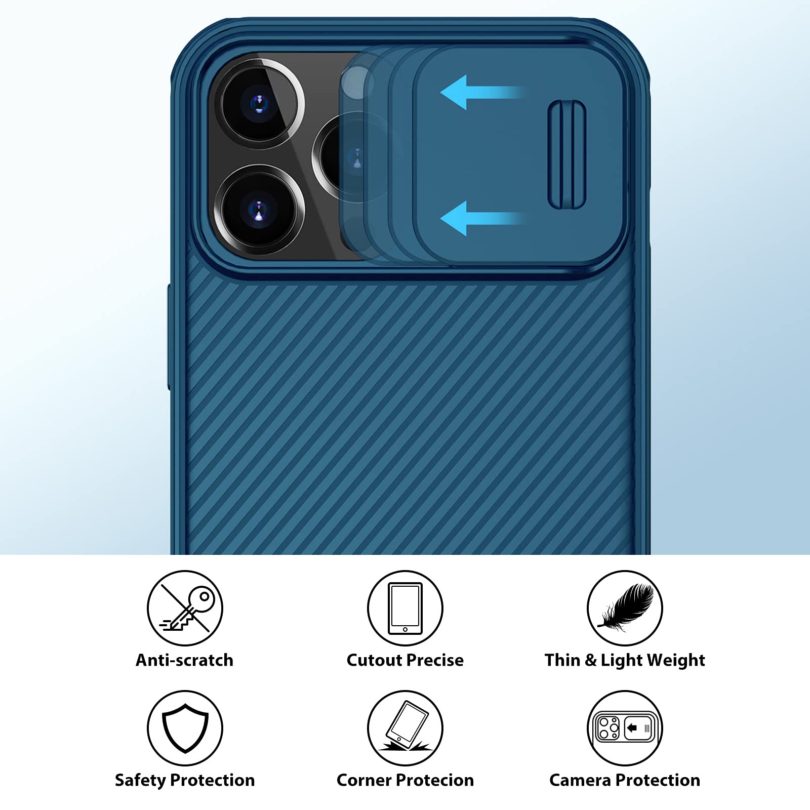 Nillkin Magnetic Mag-Safe Case for iPhone 13 Pro Max (6.7