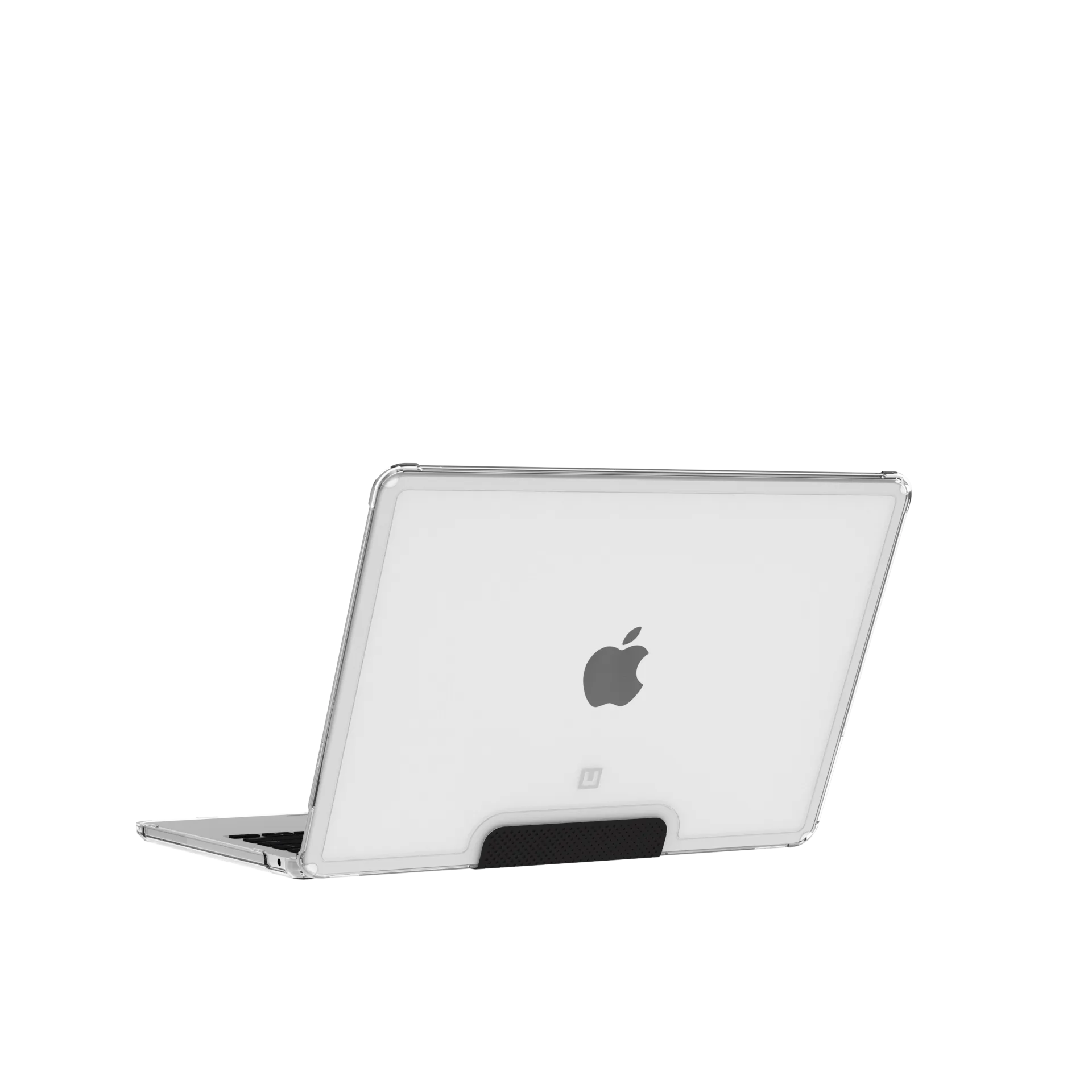 UAG U Lucent Protective Case for MacBook Air 13 M2 (2022 Model) - Ice/Black | Slim Durable Cover for Work, Travel & Everyday Use