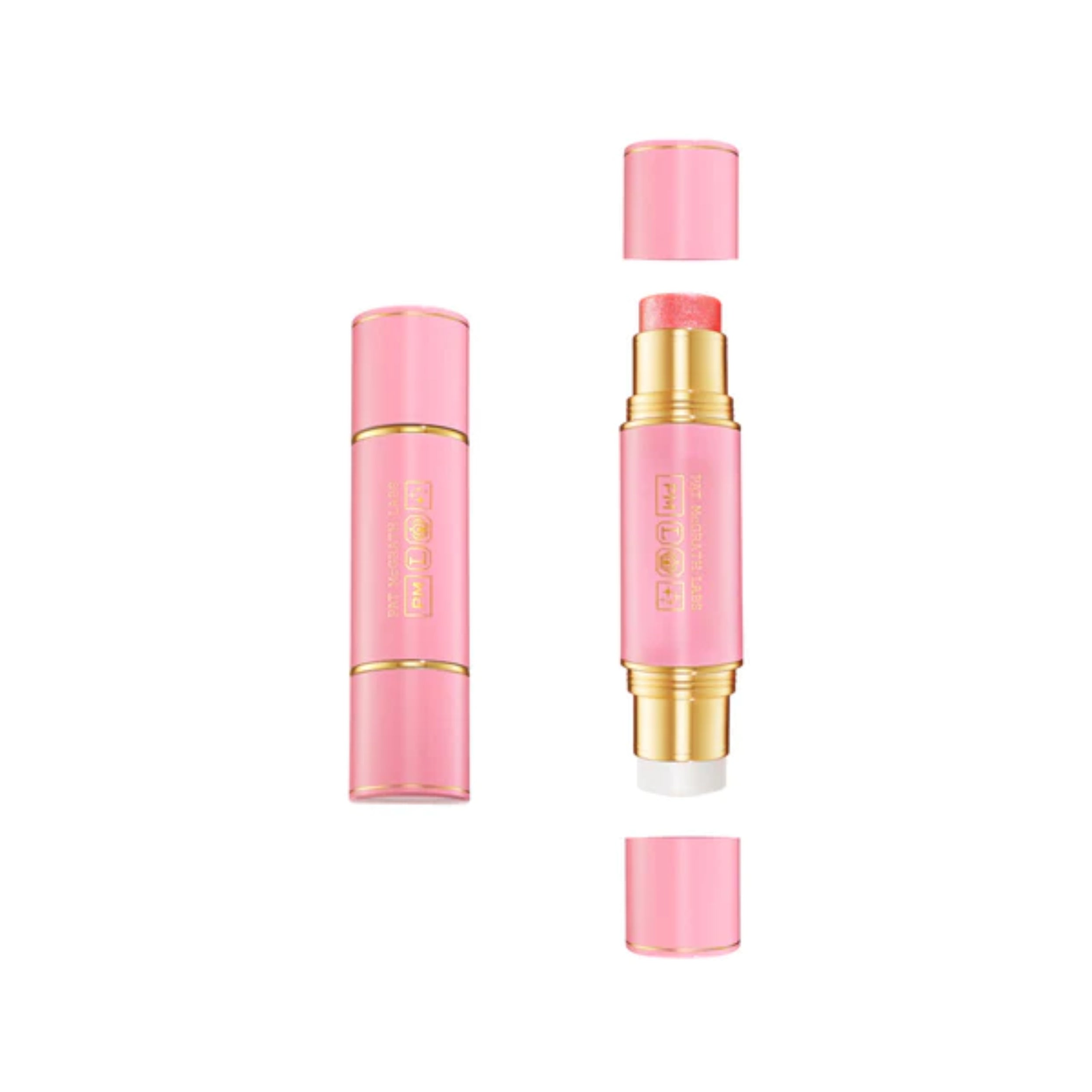 PAT McGRATH LABS Skin Fetish Highlighter + Balm Duo Stick - Illuminating & Hydrating Makeup for Glowing Skin | Perfect for Daytime Glow & Nighttime Makeup Looks