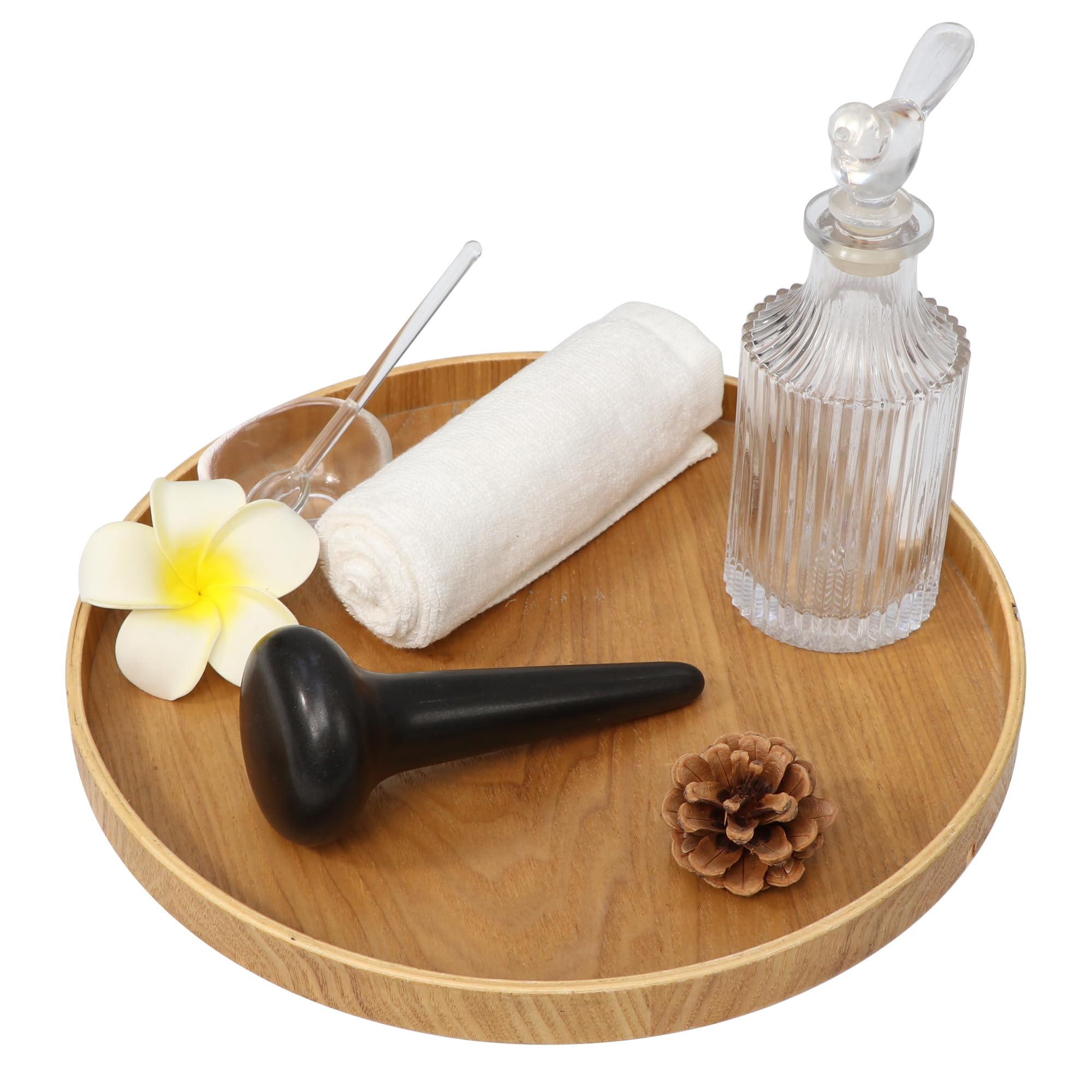 TitanGrip Basalt Hot Stone Massage Tool - Therapeutic Nail-Shaped Massage Stone for Deep Tissue, Trigger Point & Reflexology - Perfect for Spa, Home Relaxation & Professional Massage Therapists (1 Piece)