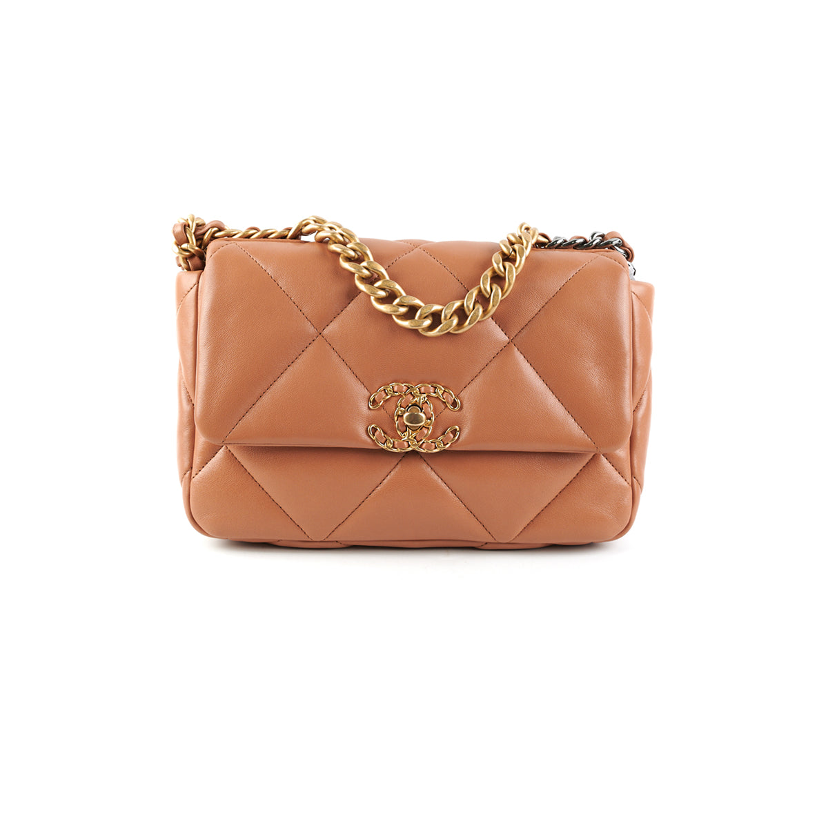Chanel 19 Small Flap Bag in Caramel - Luxury Designer Handbag for Women | Perfect for Everyday Use, Work & Special Occasions