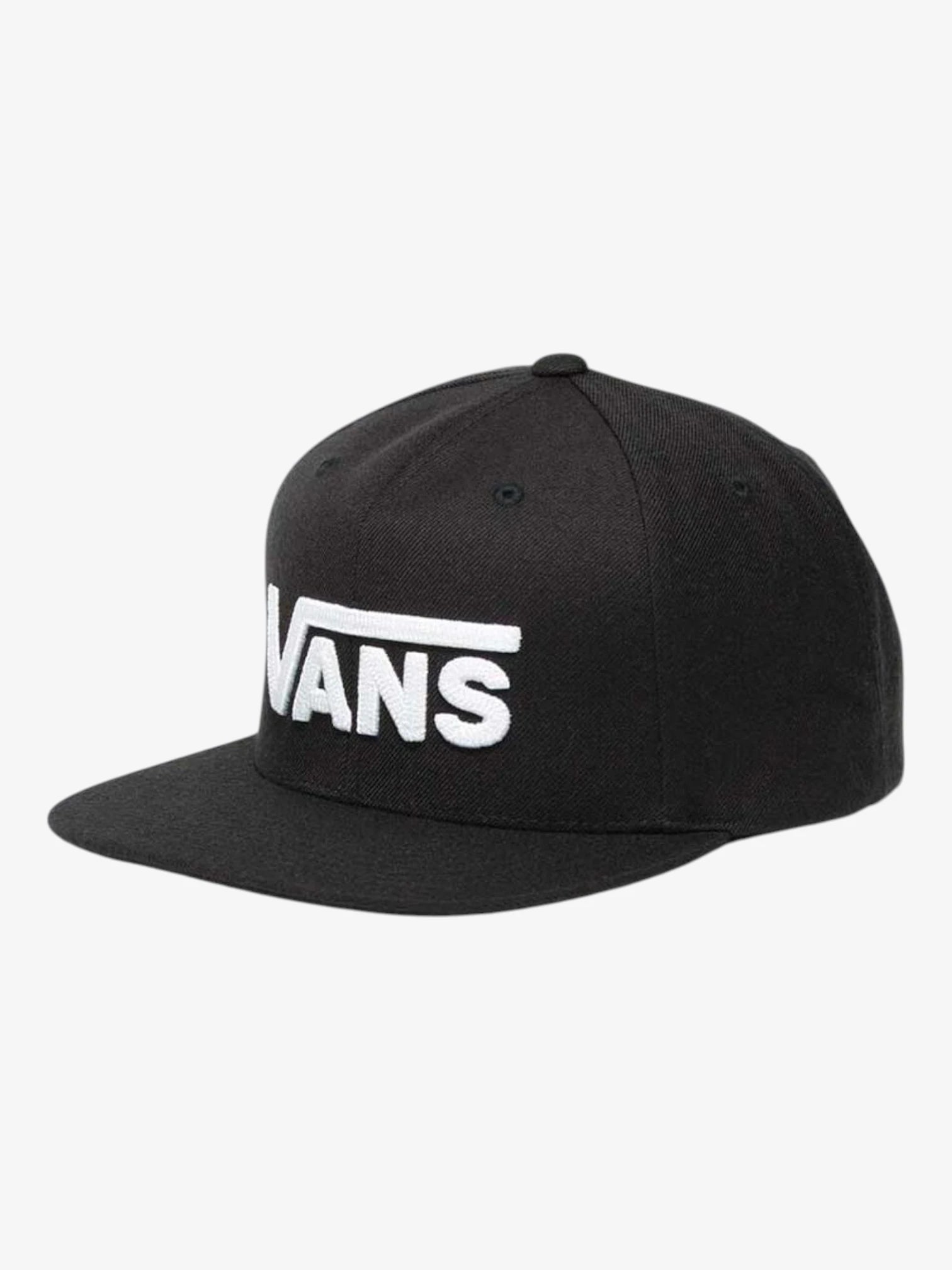Vans Drop V II Black Snapback Hat - Stylish & Comfortable Baseball Cap for Men & Women - Perfect for Casual Wear, Street Fashion & Outdoor Activities