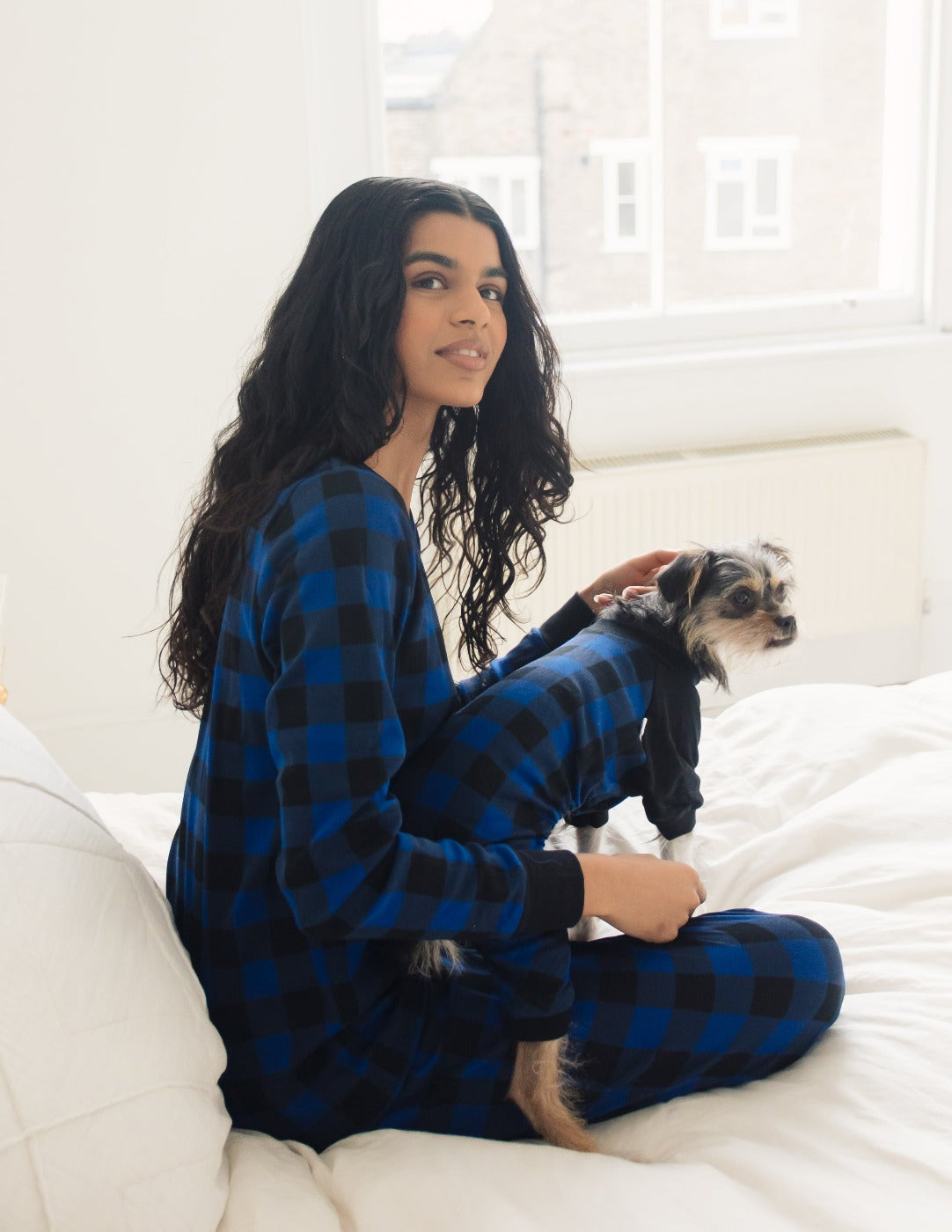 Cozy Dog Plaid Pajamas - Soft & Warm Pet Sleepwear for Small Medium Large Dogs - Perfect for Winter Nights & Indoor Lounging