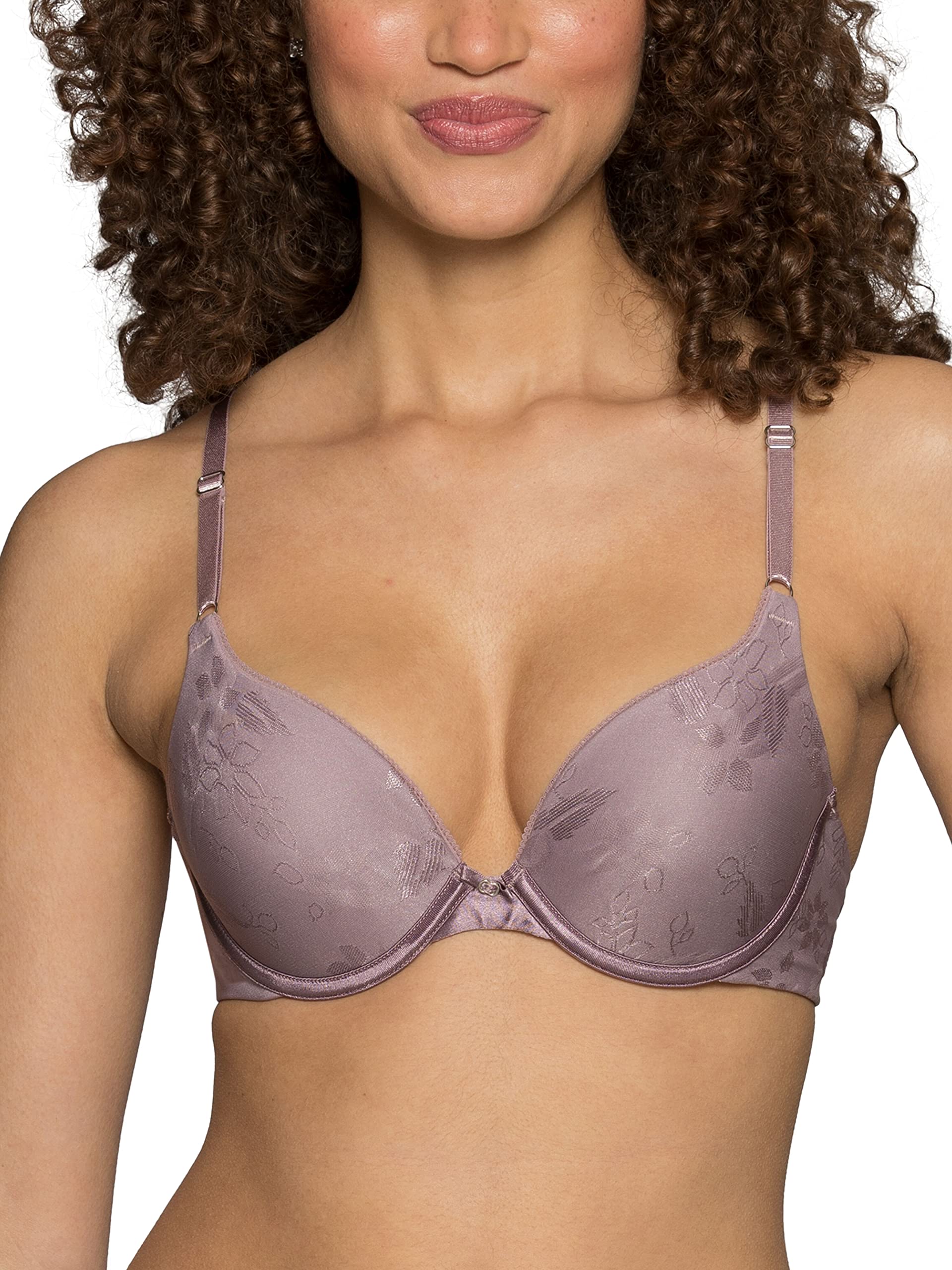 Vanity Fair Women's Ego Boost Add-A-Size Push Up Bra (+1 Cup Size) - Comfortable & Sexy Underwire Bra for Everyday Wear, Date Night & Special Occasions