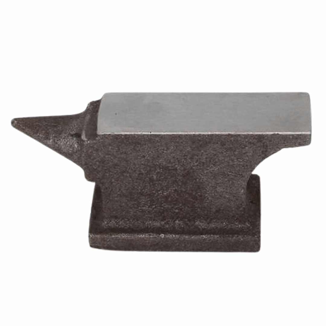 Atlas Knife & Tool Mini Anvil - 1KG Forged Steel Blacksmithing Tool for Jewelry Making, Metalworking & DIY Projects | Perfect for Home Workshops & Crafting Enthusiasts