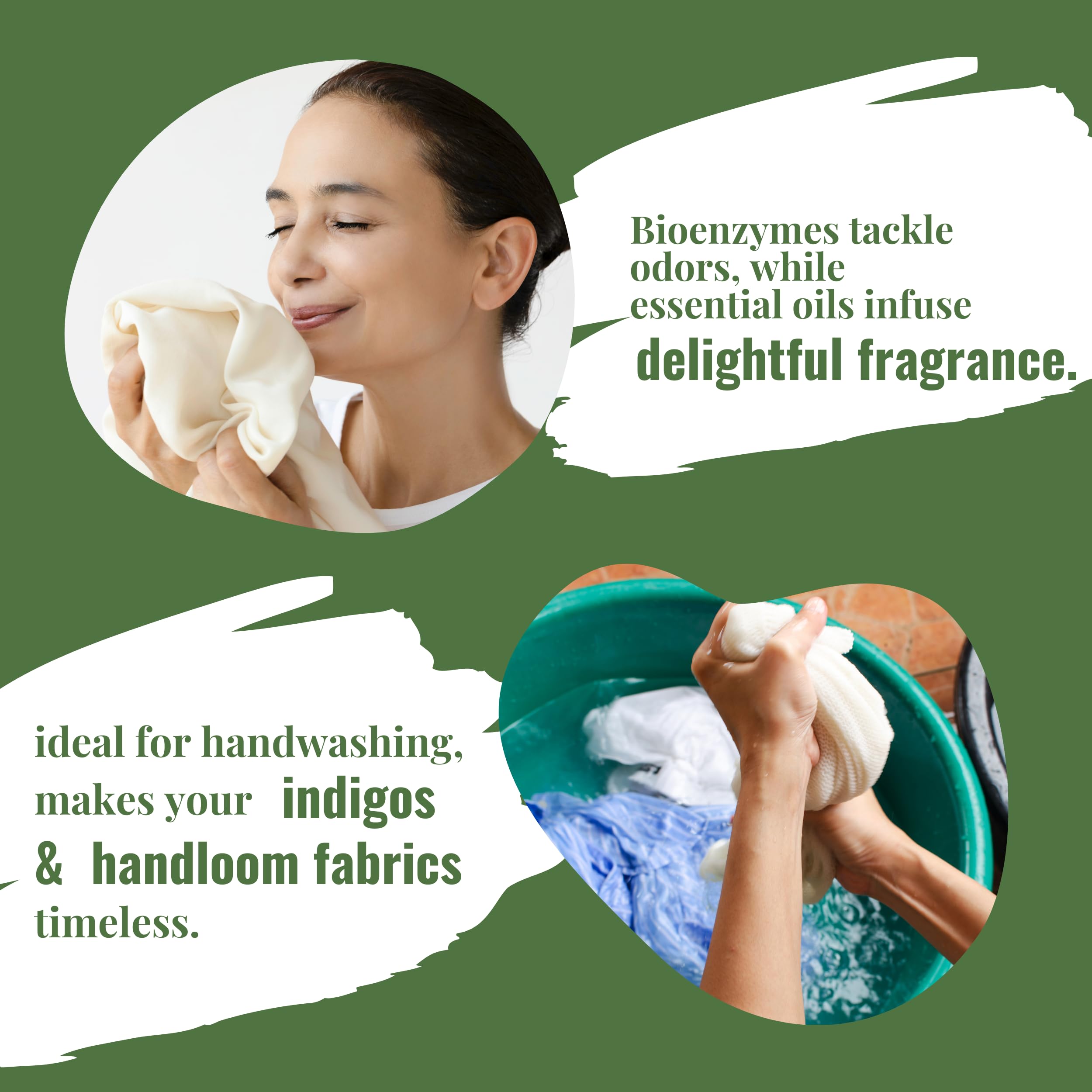 Forest Lab Natural Laundry Detergent Liquid - 3L (750ml x 4 Pack) | Plant-Based Bio-Enzyme Formula with Lavender & Geranium Essential Oils | Safe for Babies & Sensitive Skin | Works in Front/Top Load Washers | Removes Tough Stains | Perfect for Eco-Friendly Families & Hypoallergenic Laundry Care