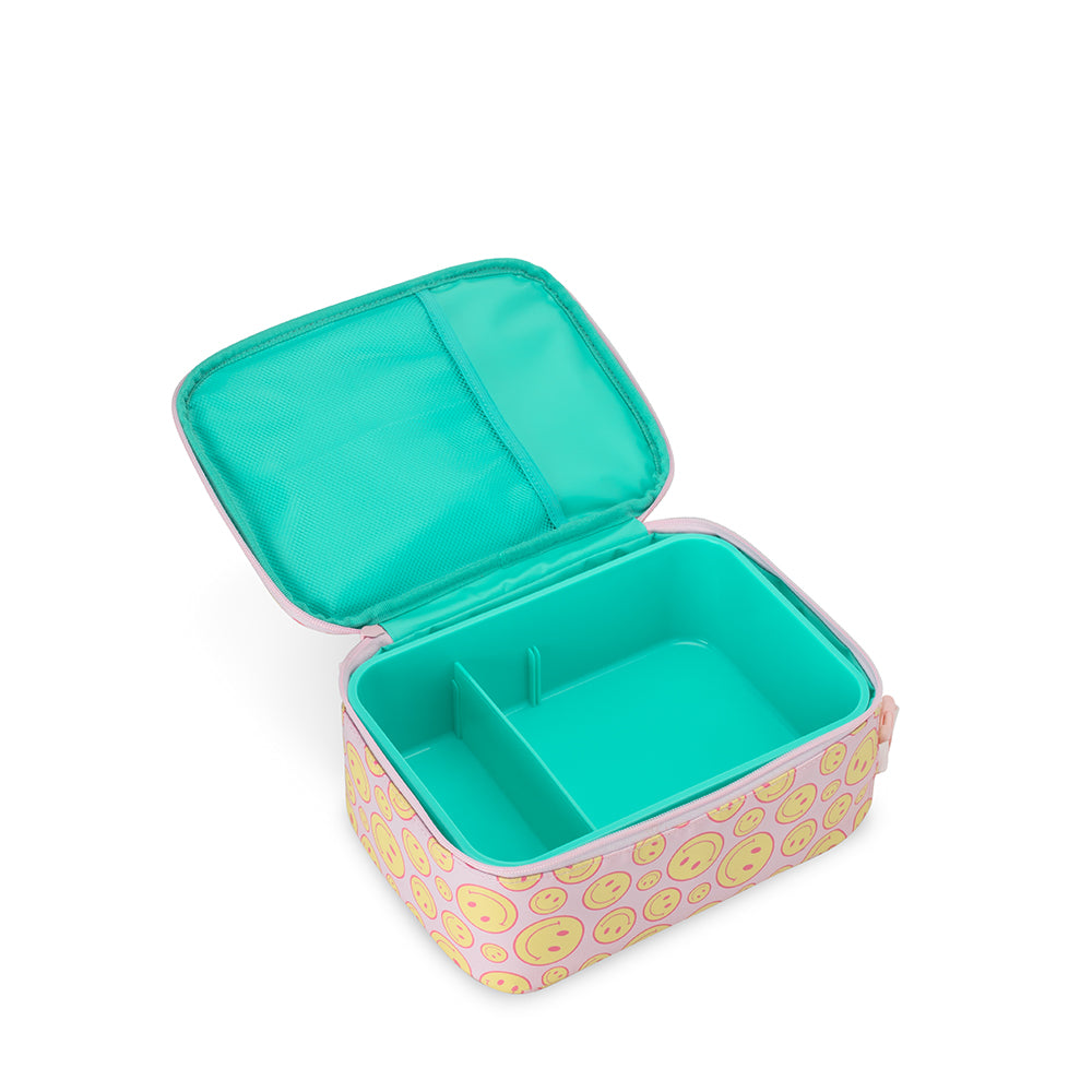 Oh Happy Day Insulated Lunch Box - Leakproof & Reusable Bento Box for Work, School & Picnics - Perfect for Adults & Kids