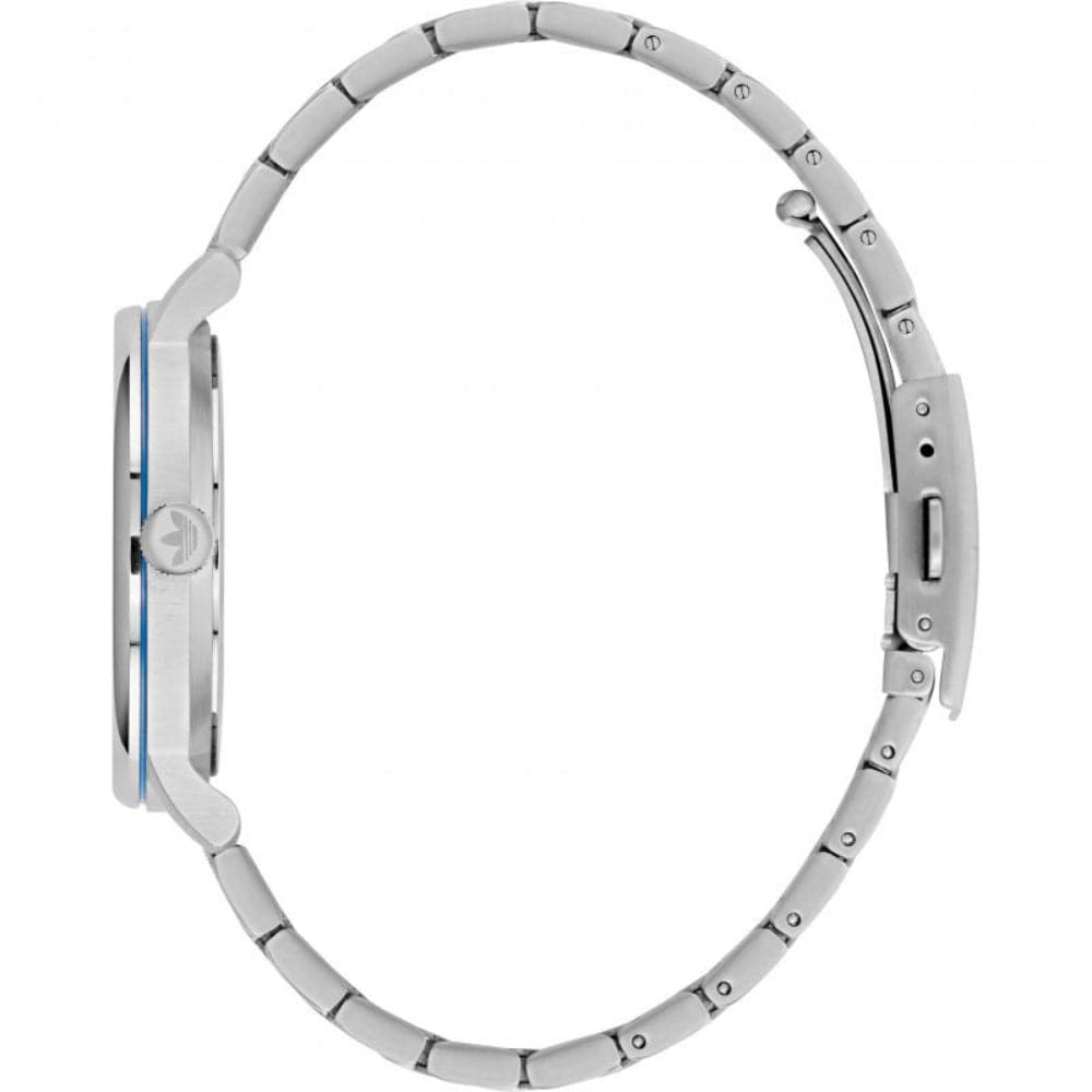 Adidas AOSY22022 Silver Stainless Steel Unisex Watch - Stylish & Durable for Men & Women - Perfect for Casual, Office & Sports Wear