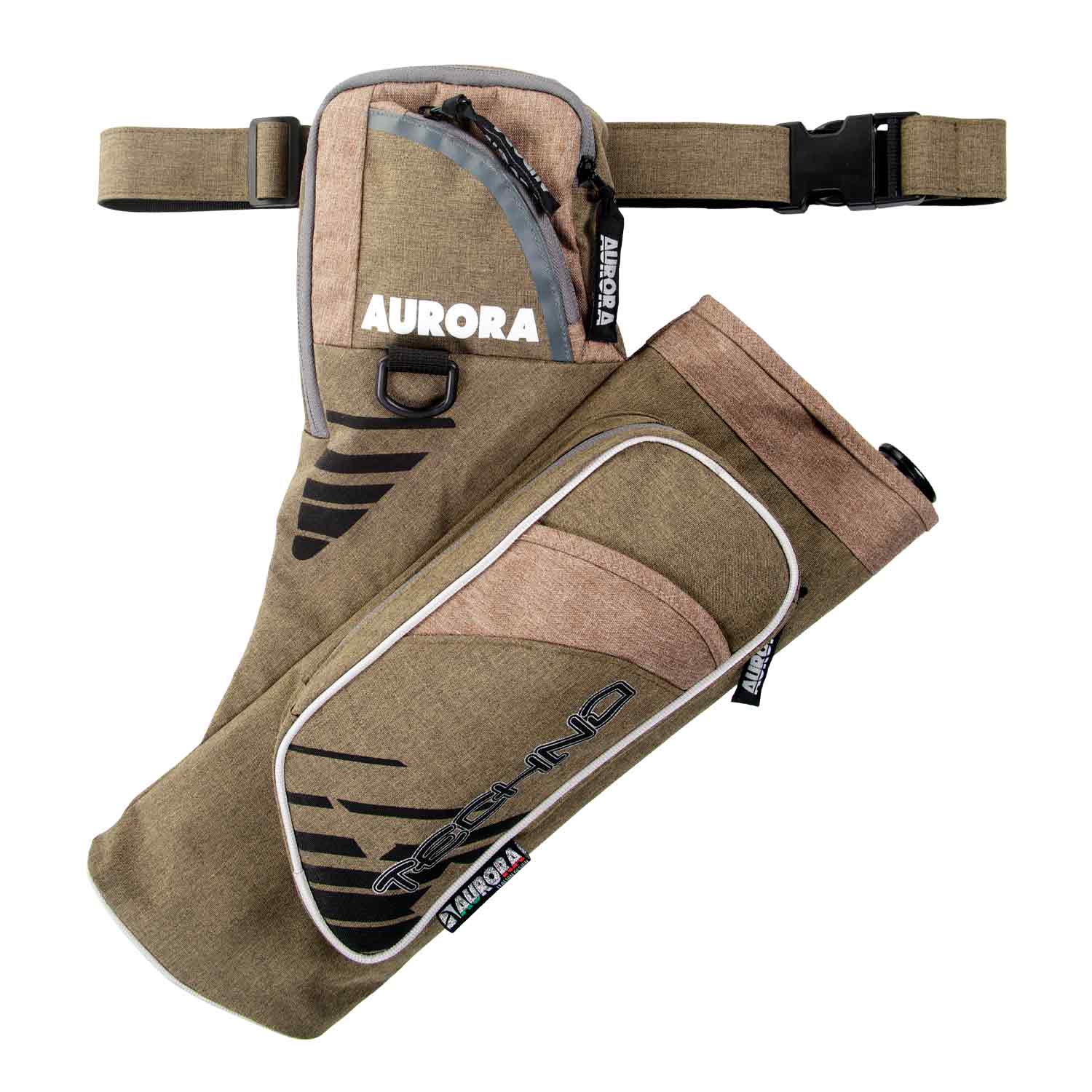 Aurora Tehno Lite Hip Quiver - Lightweight Archery Hip Quiver for Hunting & Target Practice - Perfect for Outdoor Adventures and Competitive Shooting