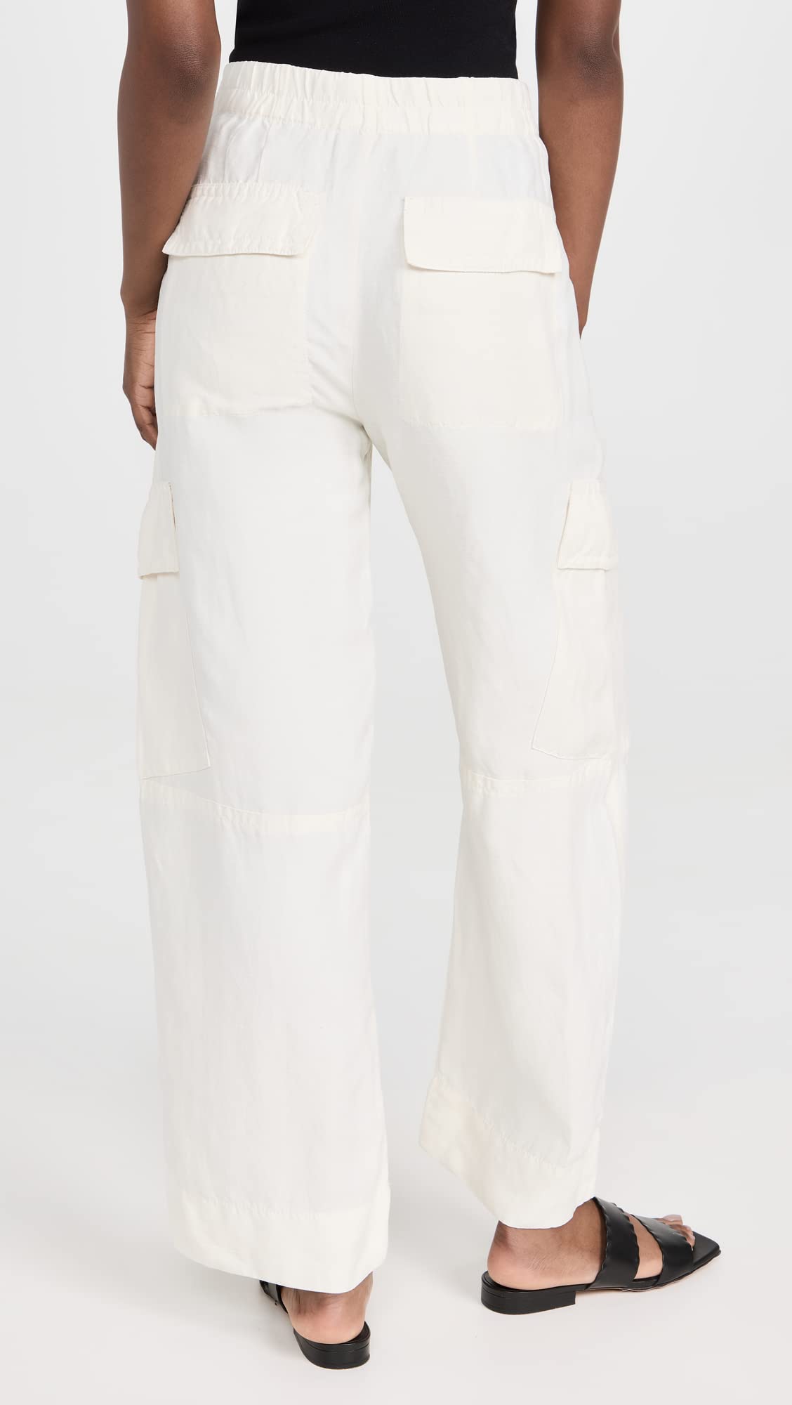 Vince Women's Wide Leg Cargo Pants - Stylish Casual & Work Pants for Everyday Wear, Travel & Outdoor Activities