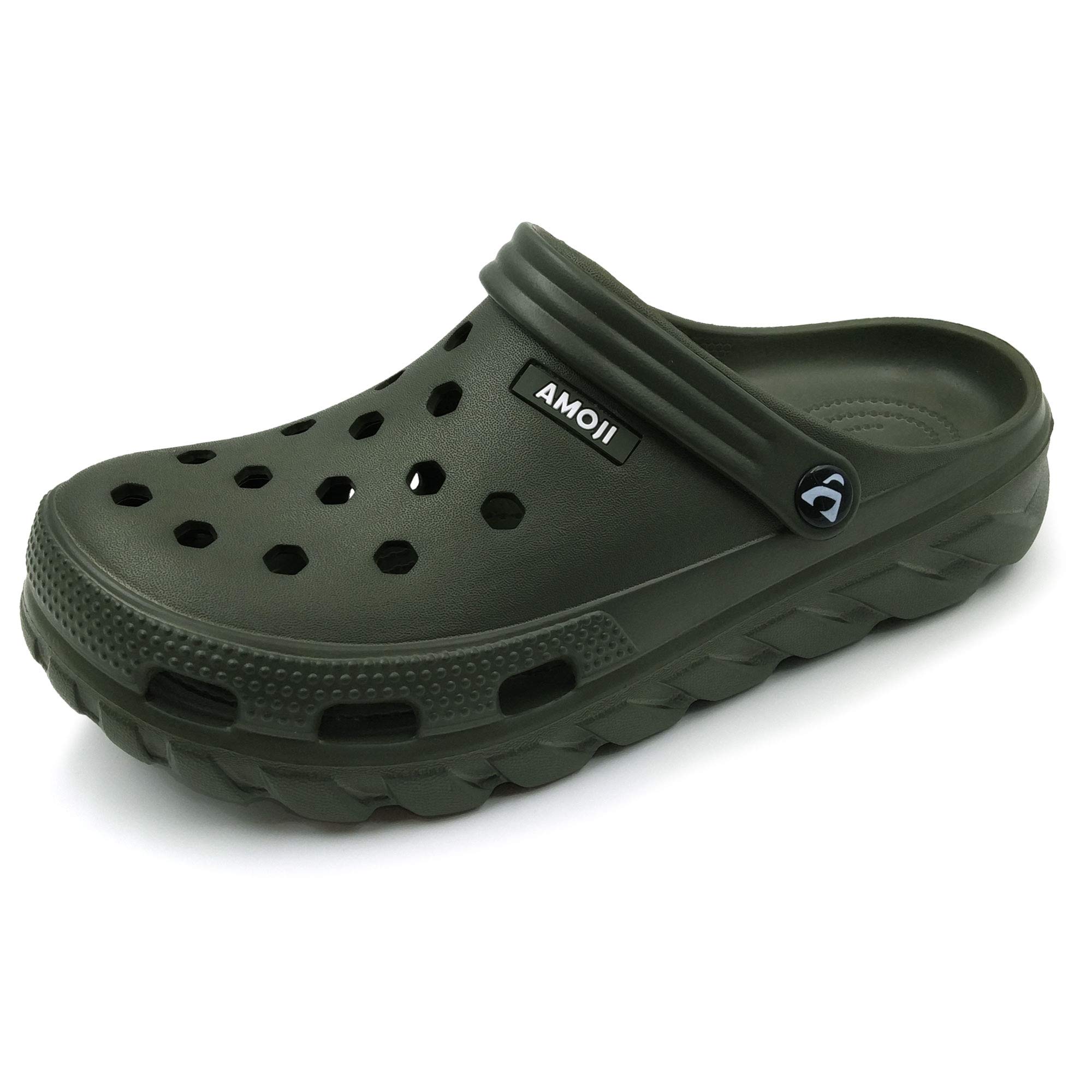 Amoji Unisex Garden Clogs - Comfortable Slip-On Gardening Shoes for Men & Women, Outdoor Yard Work, Beach, Poolside (Model AA1521) | Perfect for Gardening, Farming, and Water Activities