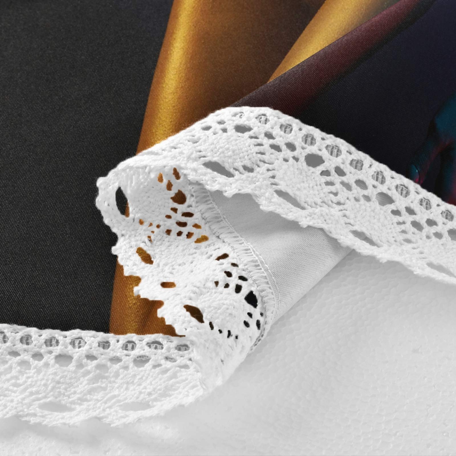 Sexy Nude Striptease Round Tablecloth - 60 Inch Washable & Heat Resistant Buffet Table Cover for Home Parties, Holiday Dinners & Kitchen Decor - Perfect for Valentine's Day, Bachelorette Parties & Romantic Dinners