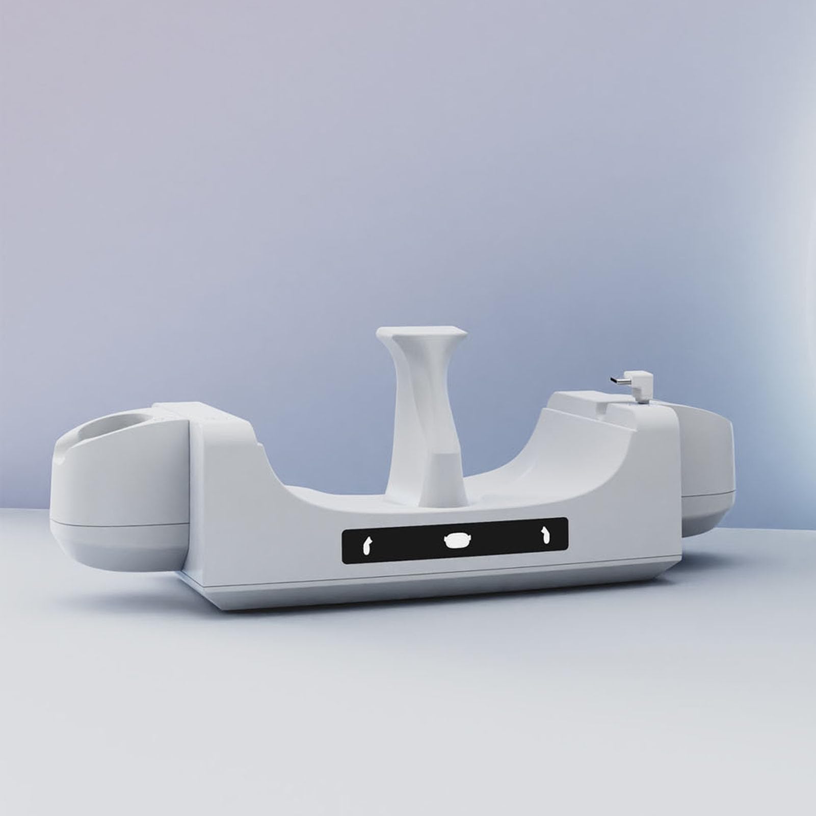 3-in-1 Magnetic Wireless Charging Station with 2 Rechargeable Batteries & USB-C Port - Fast Charging Dock for iPhone, Android, AirPods - Perfect for Bedside, Office & Travel Use