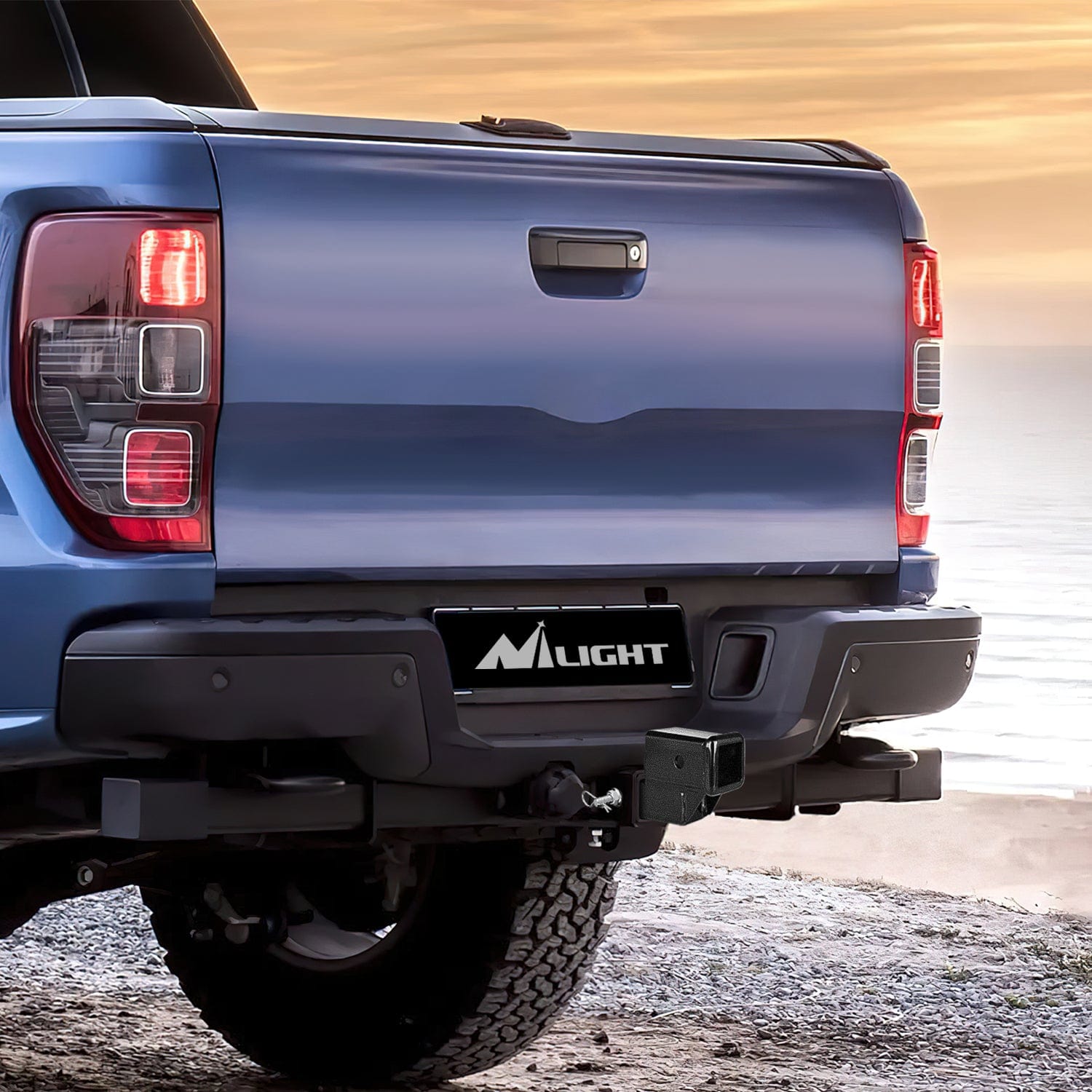2 Inch Trailer Hitch Receiver - Dual Ball Mount with 2 Inch Rise/Drop - Perfect for Towing Trailers, Boats & Campers - Heavy Duty Towing Accessory for Trucks & SUVs