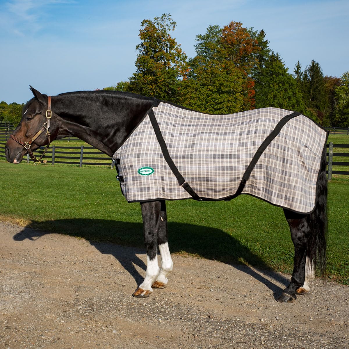 Country Pride Deluxe Lined Stable Sheet for Horses - 70