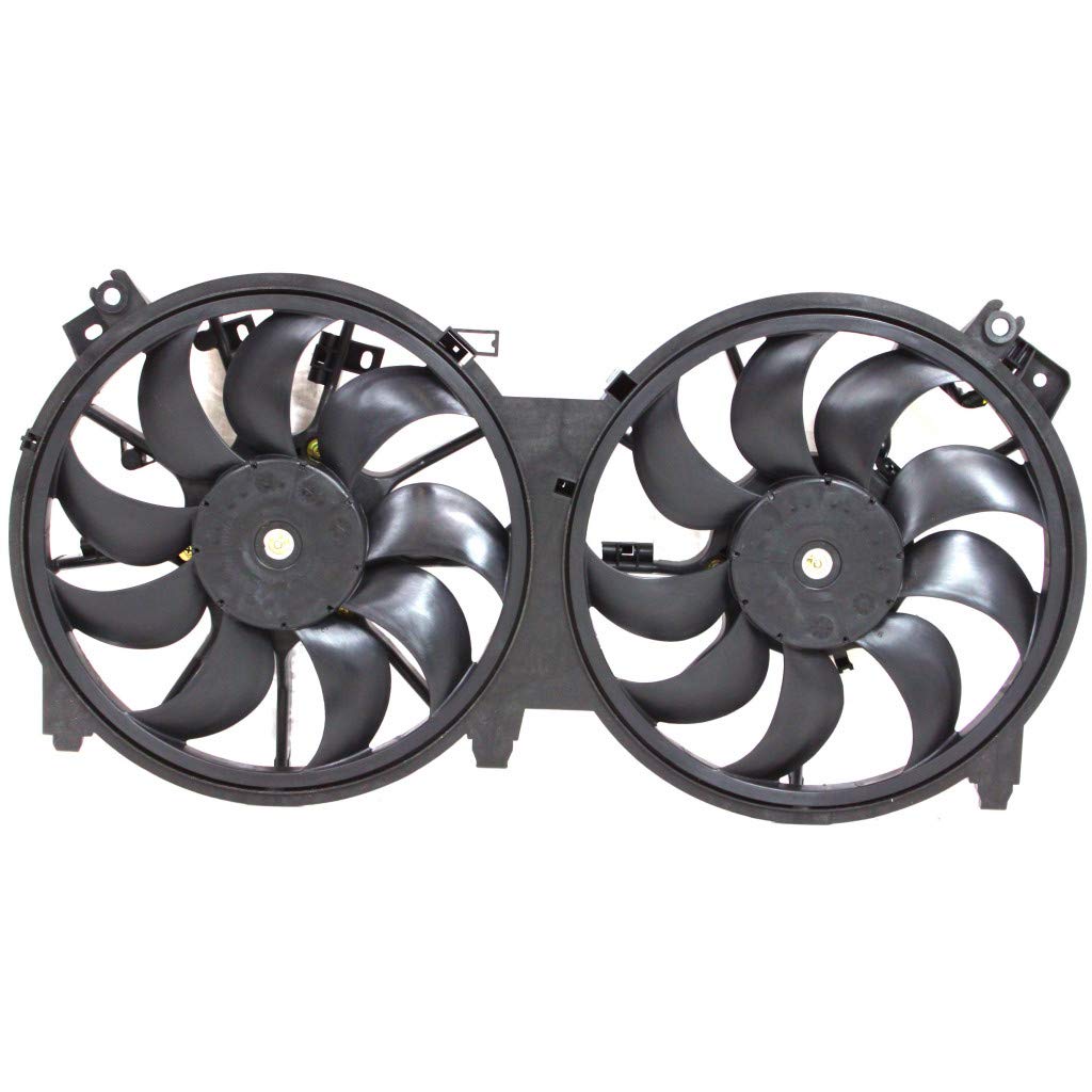 Nissan Altima Radiator Fan Assembly 2007-2011 | Compatible with Coupe & Sedan Models | OEM Part # 21481JA100, NI3115134 | Perfect Cooling Solution for Hot Weather & Stop-and-Go Traffic