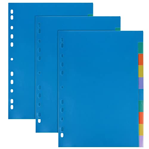3 Pack Number 1-10 Dividers