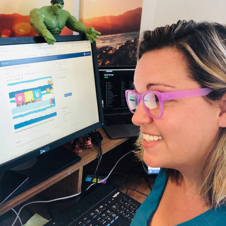 Blue Light Blocking Glasses for Screen Time - Roshambo AVN Blue Blocker Glasses for Computer, Gaming & Digital Eye Strain Relief - Perfect for Office, Gaming & Nighttime Use