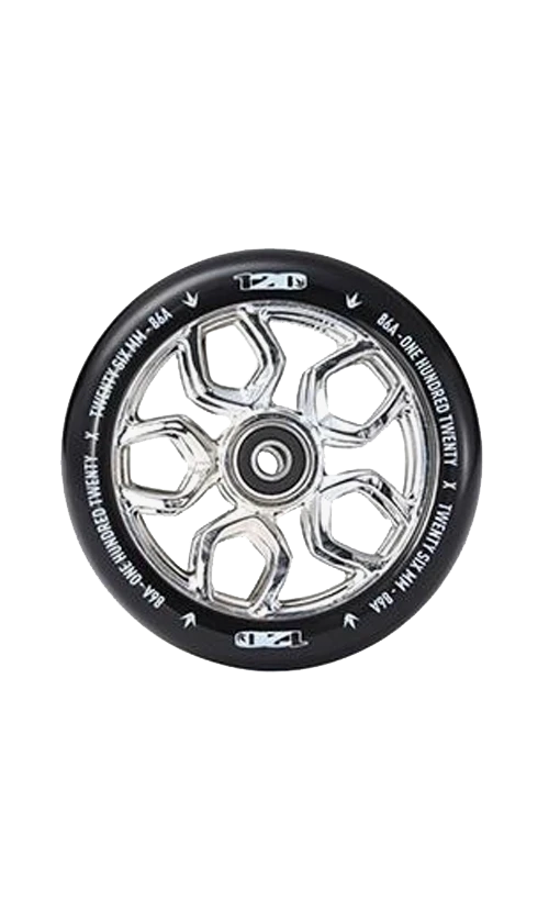 Envy Lambo Scooter Wheels - Chrome Rim Set for Electric Scooters - Perfect for Commuting & Urban Riding