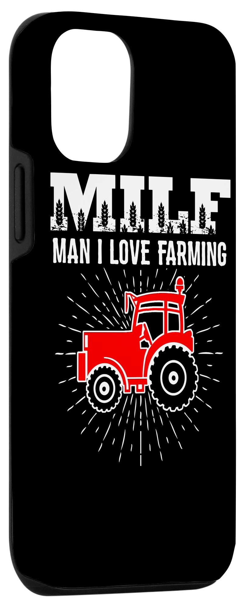 iPhone 12/12 Pro MILF Farming Case - Funny Farmer & Agriculture Themed Phone Cover - Perfect for Farm Lovers, Country Life Enthusiasts & Rural Humor