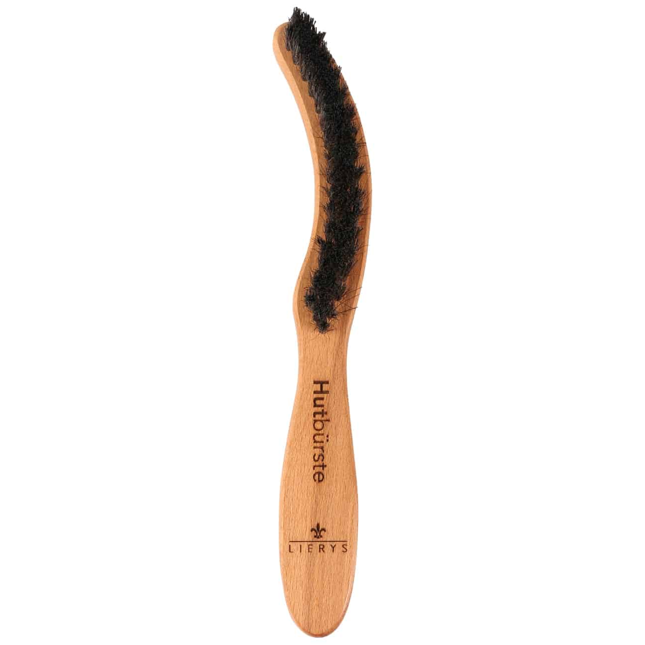 Lierys Hat Brush for Cleaning & Maintenance - Soft Bristle Hat Care Tool for Fedoras, Baseball Caps & More - Perfect for Daily Use & Travel