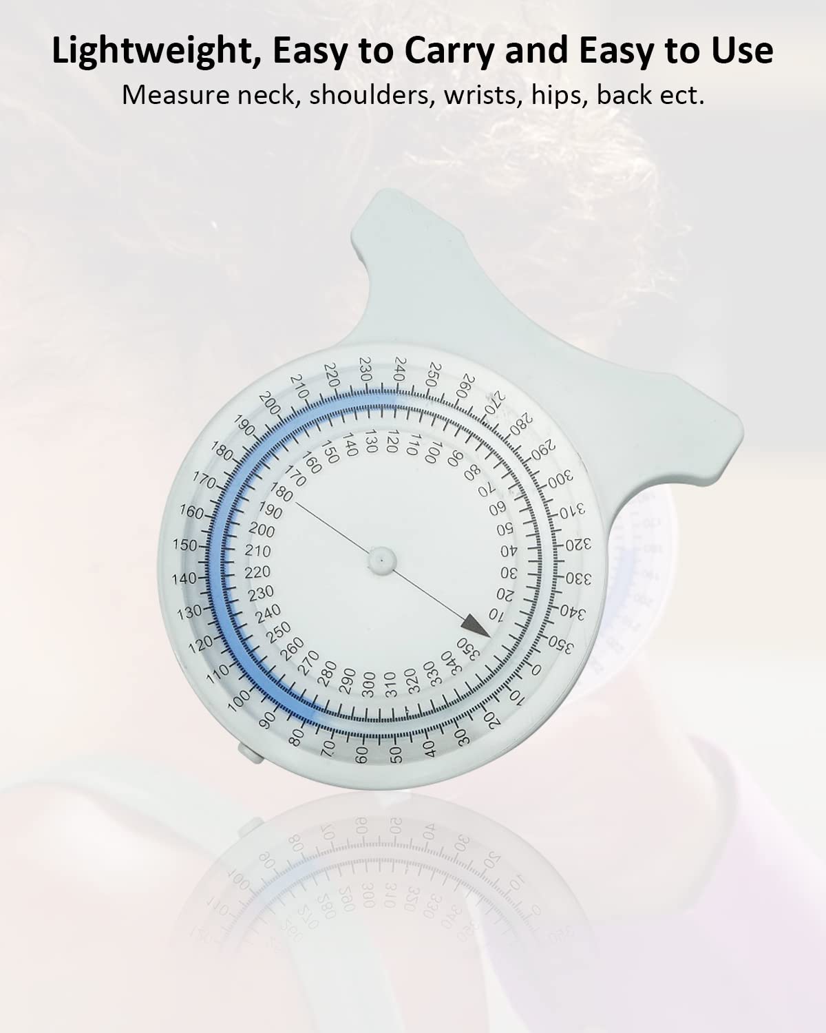 **Digital Inclinometer for Physical Therapy - Accurate No-Leak ROM Measurement Tool for Range of Motion - Ideal for PT Students, Therapists & Medical Professionals - Perfect for Rehabilitation, Sports Medicine & Home Use**