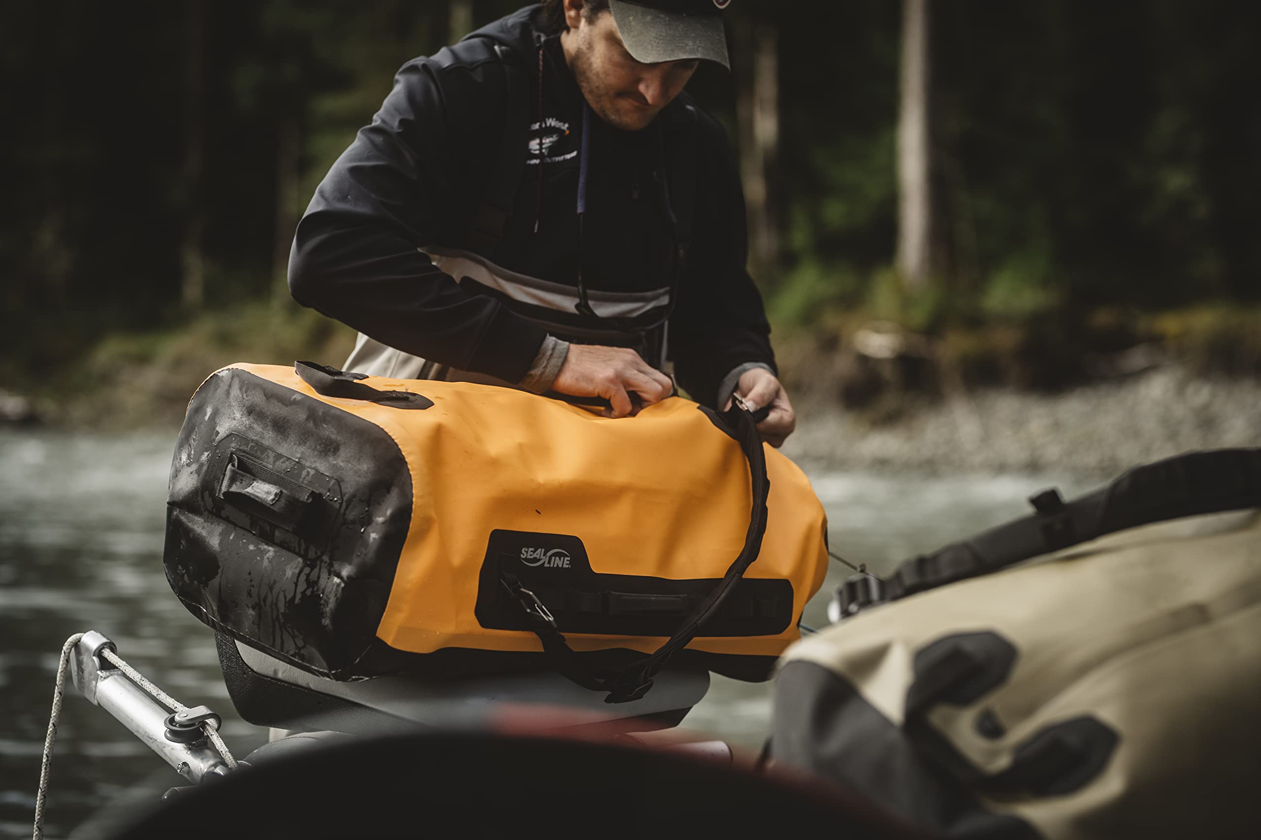 SealLine Pro Zip Waterproof Duffel Bag - Heavy Duty Dry Bag for Camping, Kayaking, Boating & Outdoor Adventures | Water-Resistant Travel Gear for Hiking & Beach Trips
