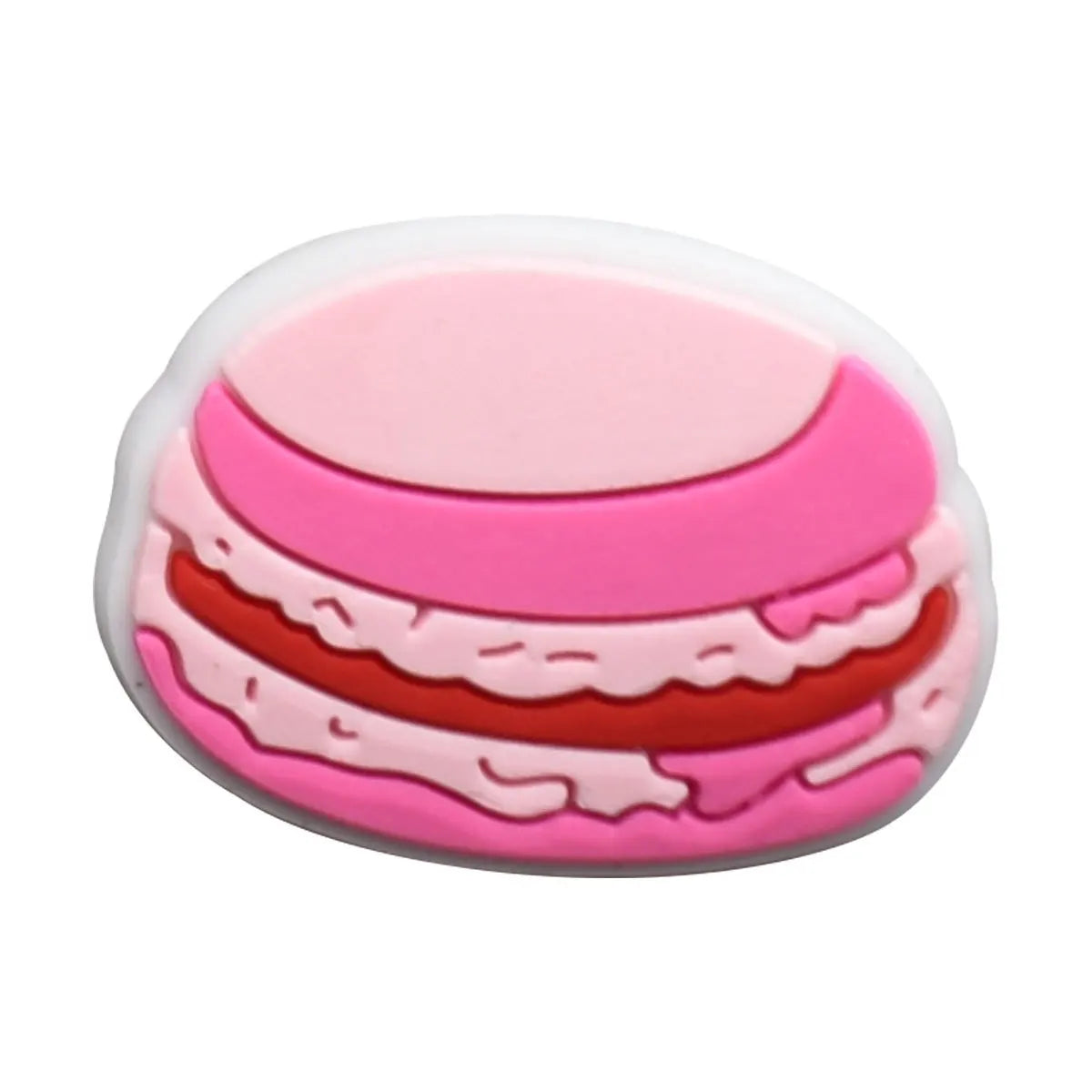 1Pcs PVC Pink Shoe Charms for Crocs - Cute DIY Accessories for Girls & Women - Perfect for Bracelets, Wristbands, Party Gifts & Jibbitz Decorations - Great for Birthday Parties, School Events & Fashion DIY Projects