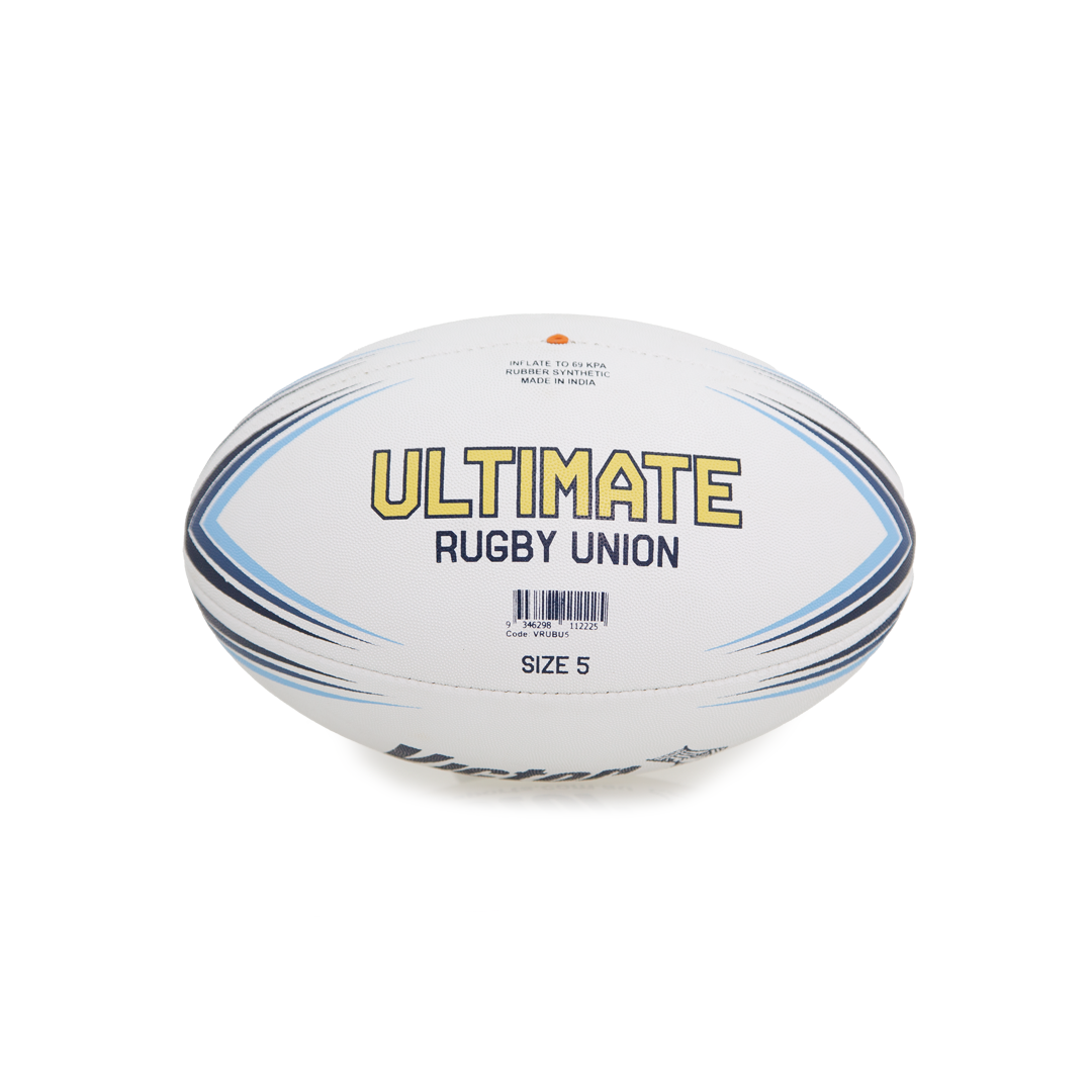 Victor Rugby Union Ball - Official Size 5 Match Ball for Training & Games | Durable High-Performance Rugby Ball for Adults & Youth | Perfect for Rugby Practice, Tournaments & School Sports