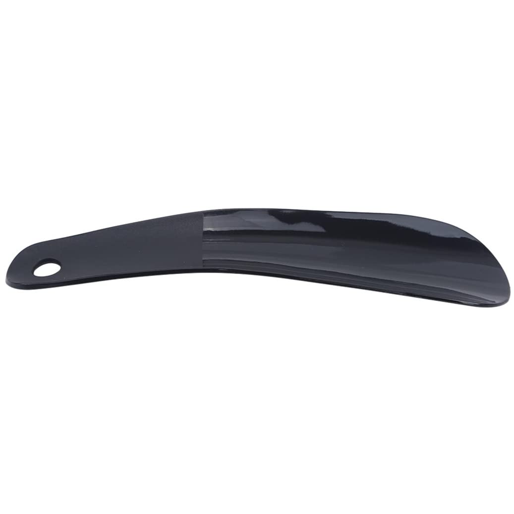 Premium Compact Shoe Horn - Lightweight & Durable Shoe Lifter for Easy Slip-On - Ideal for Home, Travel & Seniors (Black) - Perfect for Quick Shoe Changes & Comfortable Wear