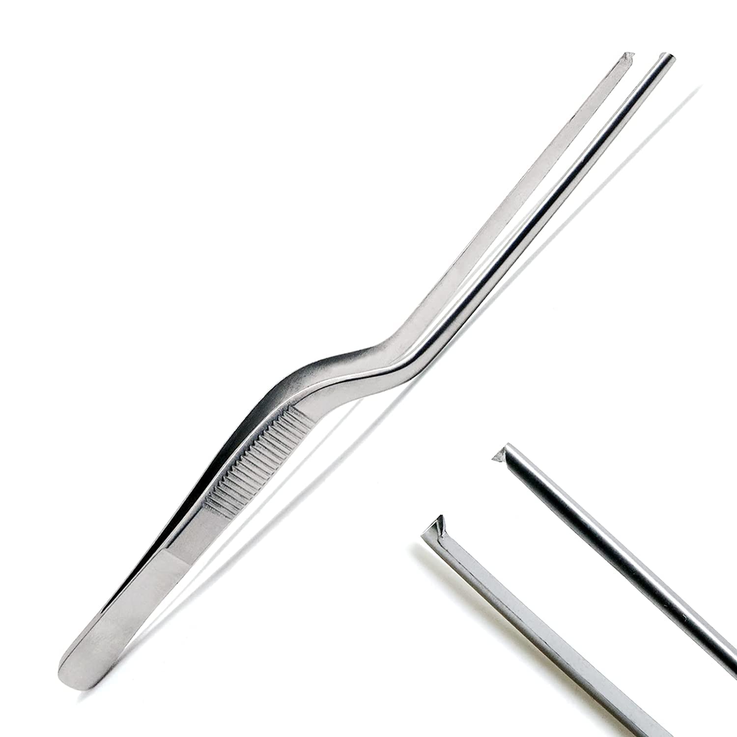 OdontoMed2011 LUCAE Ear Forceps - 1X2 Teeth, 5.5