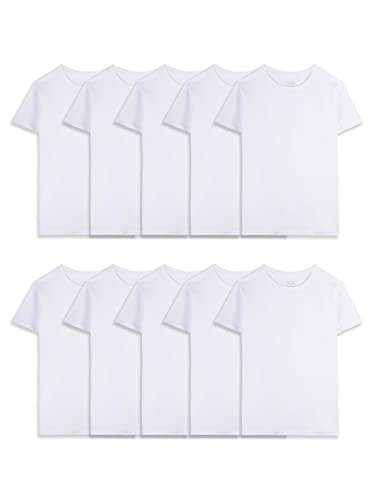 T Shirt - Boys - 10 Pack - White