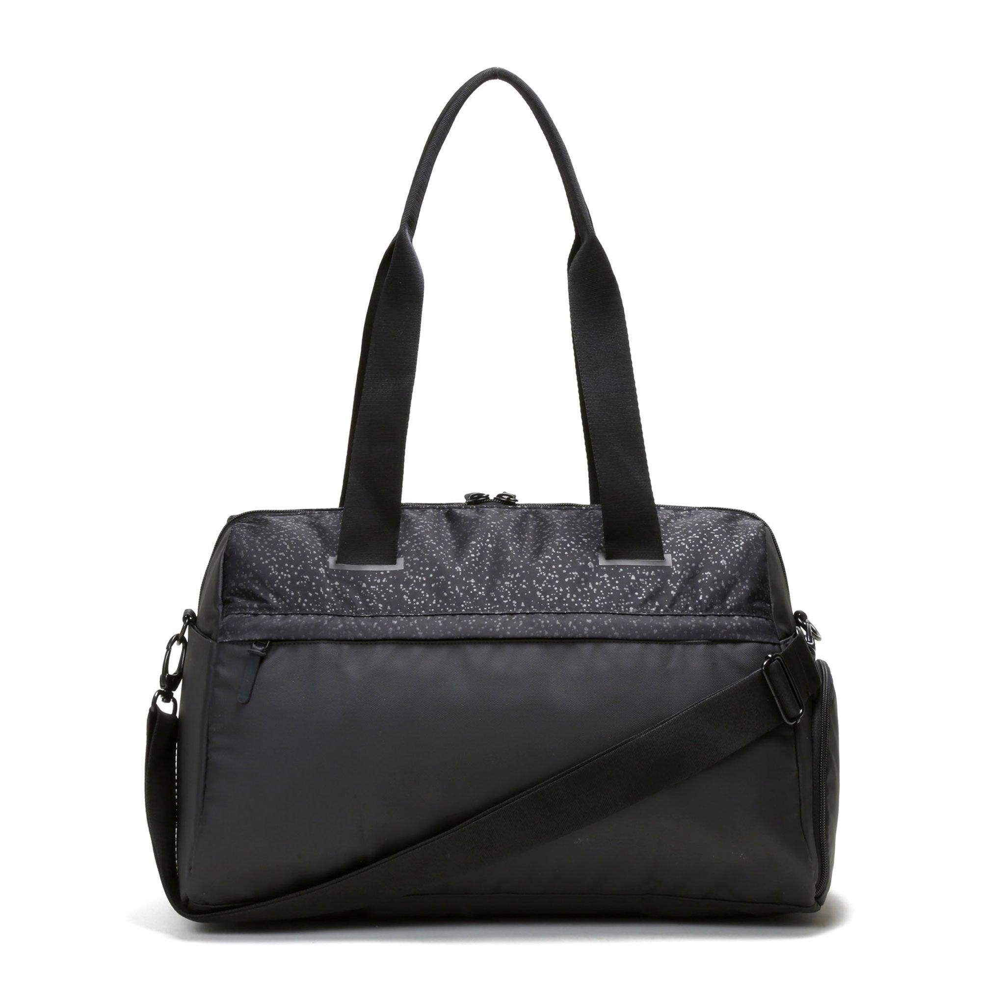 Premium Black Foil Trainer Duffel Bag - Stylish Gym & Travel Duffel for Men & Women | Perfect for Workouts, Sports & Weekend Getaways