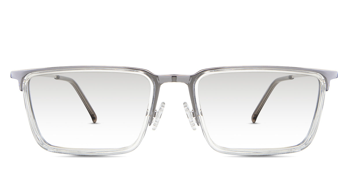 Zayn Men's Prescription Tinted Glasses - Blue Light Blocking & UV Protection for Work, Gaming & Reading