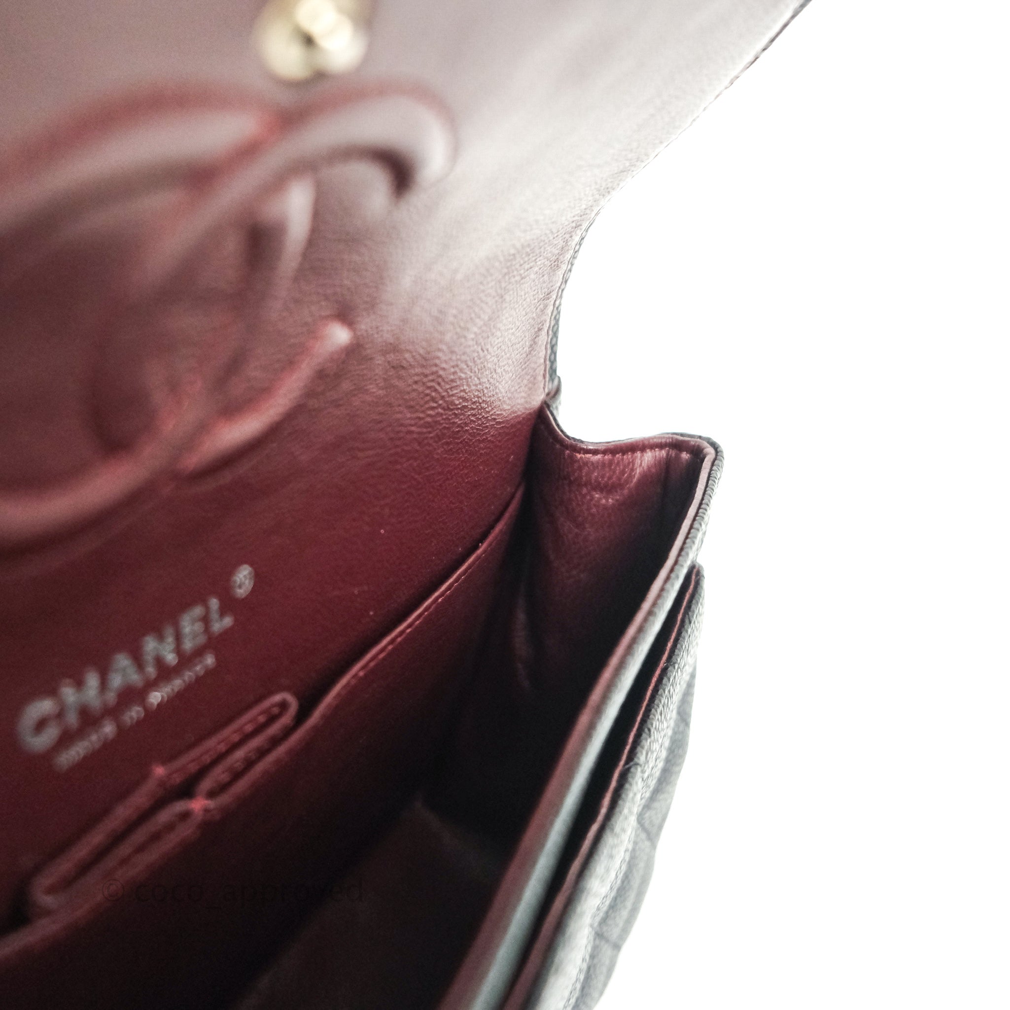 Chanel Classic Medium Double Flap Bag Black Caviar Leather with Silver Hardware - Luxury Shoulder Bag for Women, Perfect for Work, Evening Events & Special Occasions