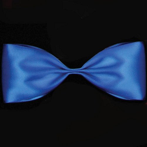 Royal Blue Double Face Satin Craft Ribbon 3.2mm x 330 Yards - Premium DIY Gift Wrapping, Scrapbooking, Hair Bows & Wedding Decorations