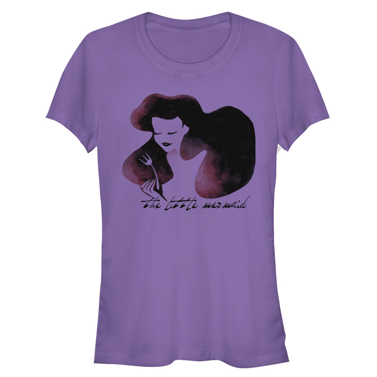 **Ariel Watercolor Fork Print T-Shirt for Kids | Disney The Little Mermaid Inspired Graphic Tee | Casual Wear, Birthday Gift, Cosplay**