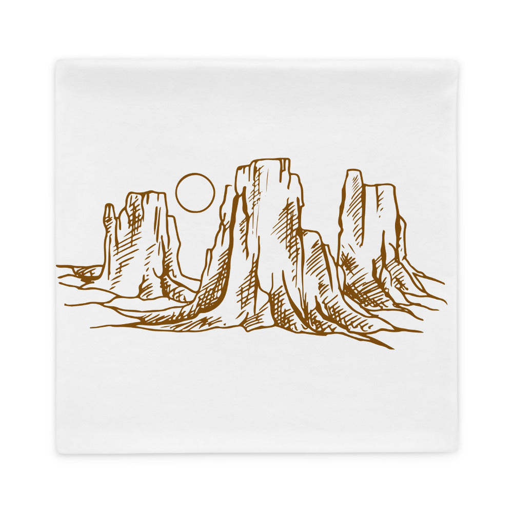 Soft Cotton Pillow Case Set - Midwest Landscape Print | Luxury Bedding & Home Decor for Cozy Bedroom - Perfect for Farmhouse & Rustic Style Decor