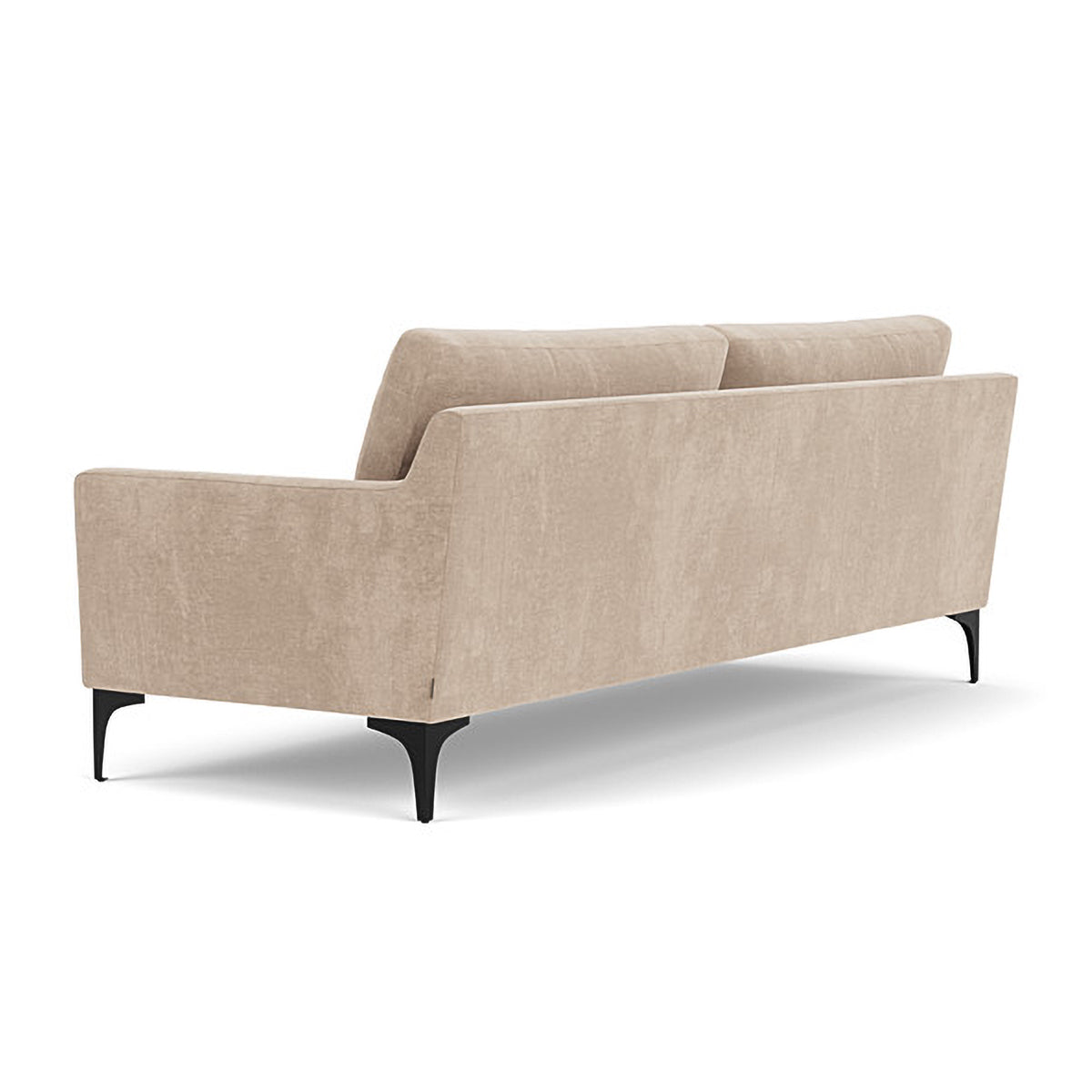 Astha Fabric 3-Seater Sofa - Modern Living Room Furniture for Small Spaces | Comfortable Couch for Apartments, Dorm Rooms & Cozy Homes
