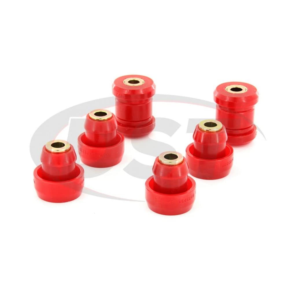 Energy Suspension Control Arm Bushing Set Front Red 16.3119R for Honda Prelude 1997-2001 | Performance Suspension Upgrade for Smoother Ride & Better Handling