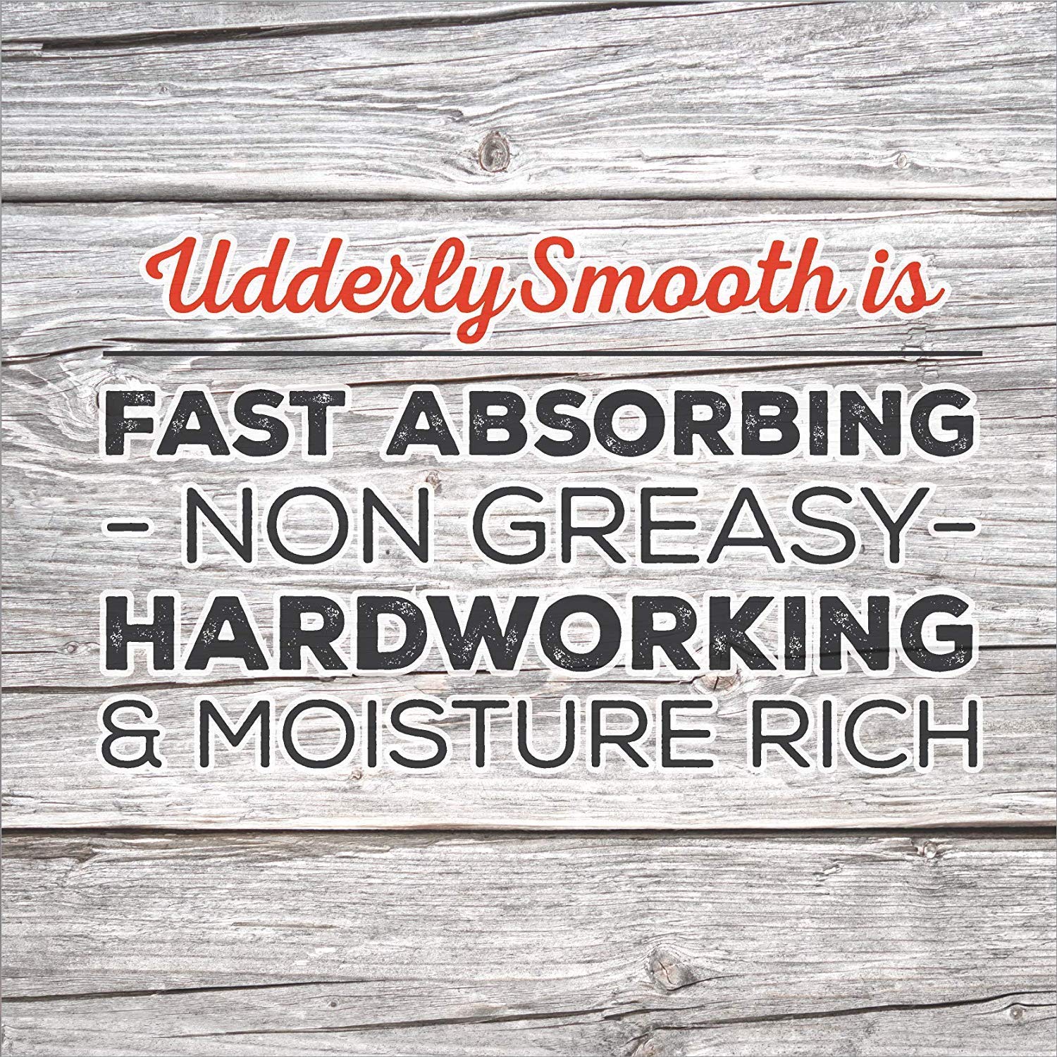 UDDERLY SMOOTH Foot Cream with Shea Butter - Moisturizing & Lightly Scented 8oz Jar - Perfect for Dry Cracked Feet, Heel Repair & Overnight Foot Care