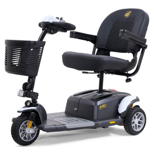 Golden Technologies Buzzaround EX 3-Wheel Mobility Scooter GB118 - Lightweight Electric Scooter for Adults & Seniors - Indoor/Outdoor Use for Shopping, Travel & Daily Mobility