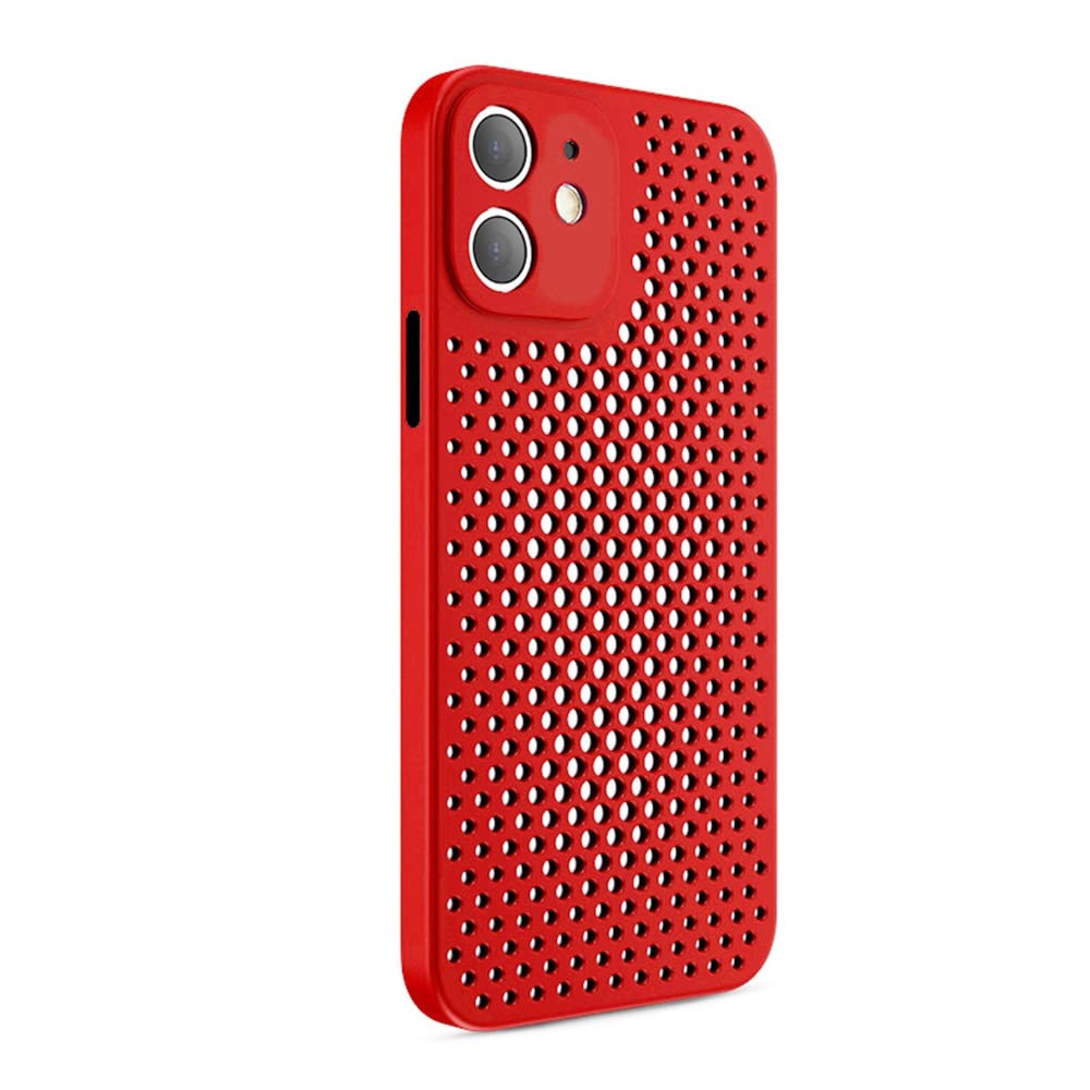 Premium Heat Dissipation & Breathable Cooling Phone Case for iPhone 13 Mini - Soft Silicone Protective Cover (Black) | Perfect for Gaming, Outdoor Activities & Daily Use