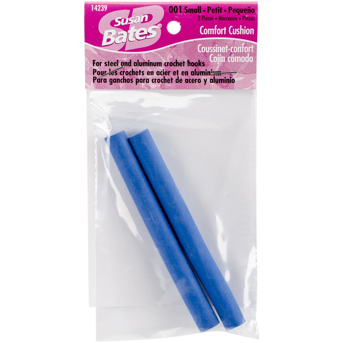 Susan Bates Comfort Cushion for Crochet Hooks - Ergonomic Grip Handle for Sizes B to G - Perfect for Knitting, Crocheting & Crafting Projects