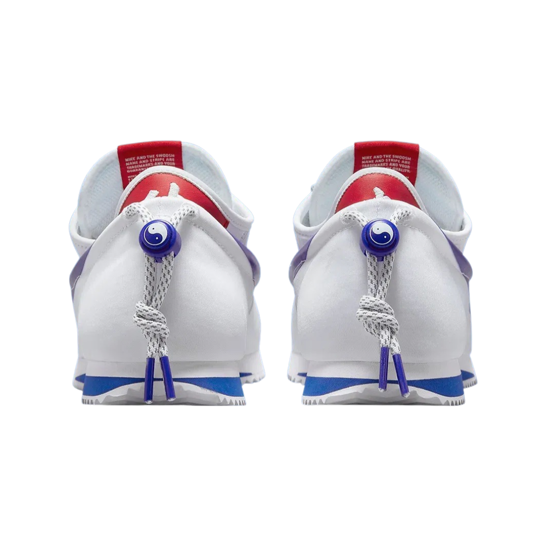 Nike Cortez SP x CLOT CLOTEZ Sneakers - White/Game Royal Red DZ3239-100 - Retro Running Shoes for Men & Women - Perfect for Casual Wear, Street Style, and Sports Fashion