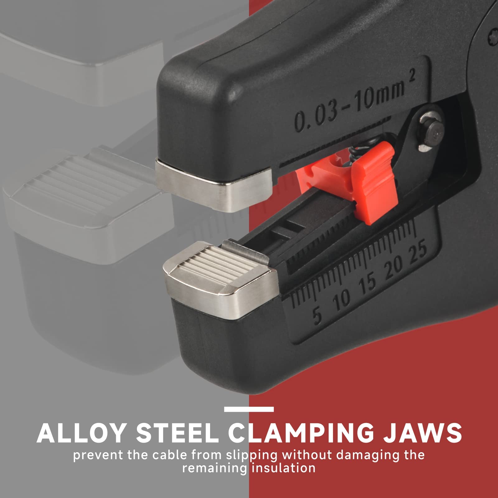iCrimp Automatic Wire Stripper with Built-in Cutter - Multifunctional Wire Stripping & Cutting Tool for AWG 32-7 (0.03-10mm²) - Perfect for Electrical Work, DIY Projects, and Professional Installations