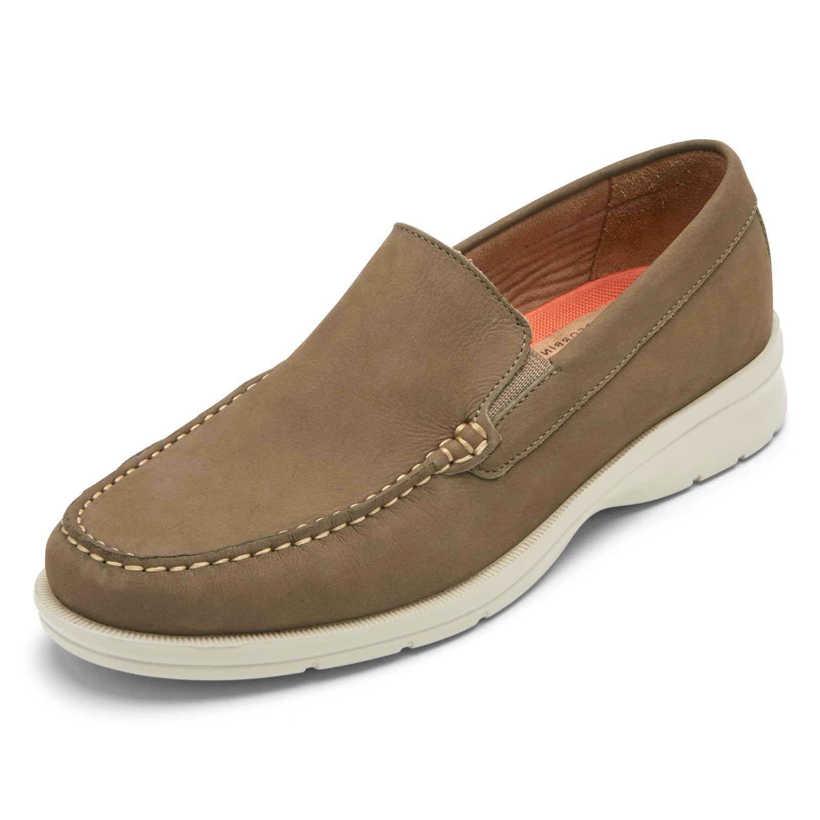 Rockport Men's Palmer Venetian Loafer - Comfortable Slip-On Dress Shoes for Business & Casual Wear | Premium Leather Loafers for Office, Travel & Everyday Use