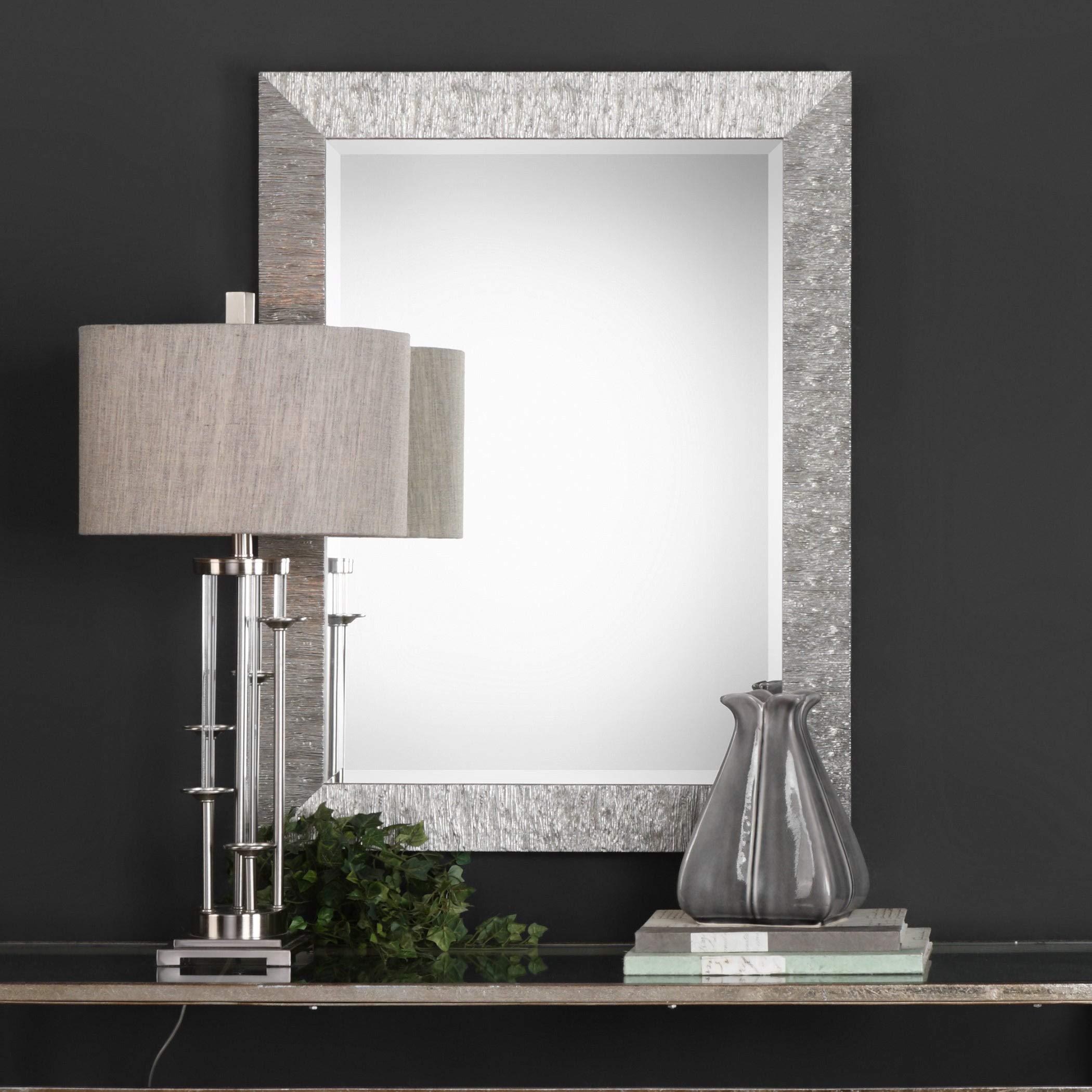 Rectangle Wall Mirror - Modern Frameless Bathroom & Bedroom Decor - Perfect for Vanity, Dressing Room, and Home Styling