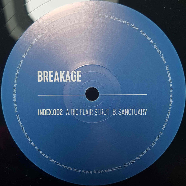 Ric Flair Strut Breakage Sanctuary Index Vinyl Record - INDEX002 | Limited Edition Collectible for DJs & Music Enthusiasts