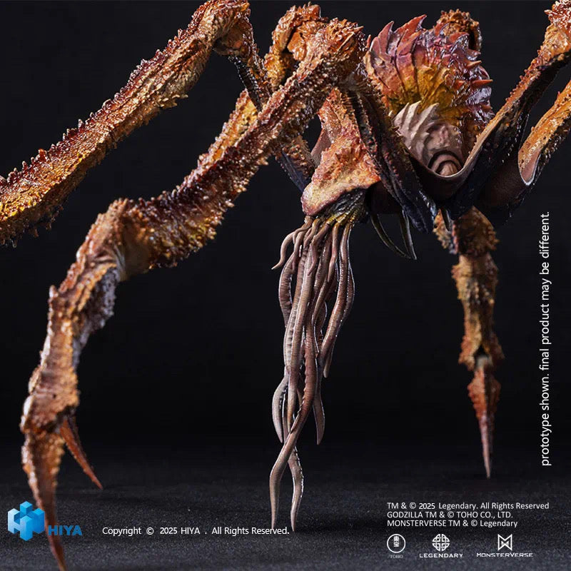 HIYA 6-inch 16cm Godzilla x Kong: The New Empire Scylla Action Figure - Highly Detailed Collectible Toy for Movie Fans & Display | Perfect for Home Decor, Gift Giving & Monster Battles